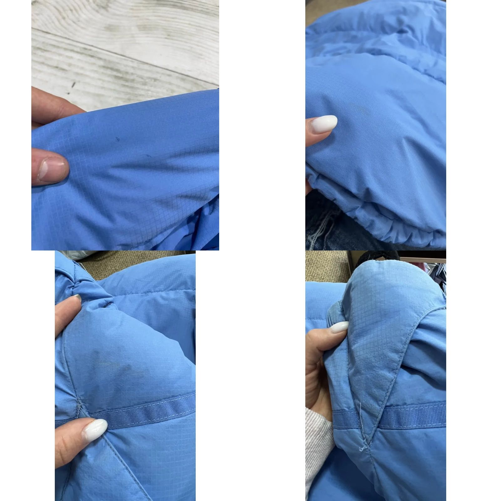 Oakley VINTAGE Oakley Jacket Crewneck Down Puffer Jacket Men M Blue 90s Size US M / EU 48-50 / 2 - 11 Thumbnail