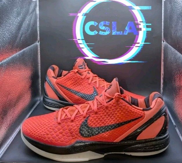 Nike Nike Zoom Kobe 6 FC Barcelona Away Mango PROMO rare pair Size US 12.5 / EU 45-46 - 1 Thumbnail
