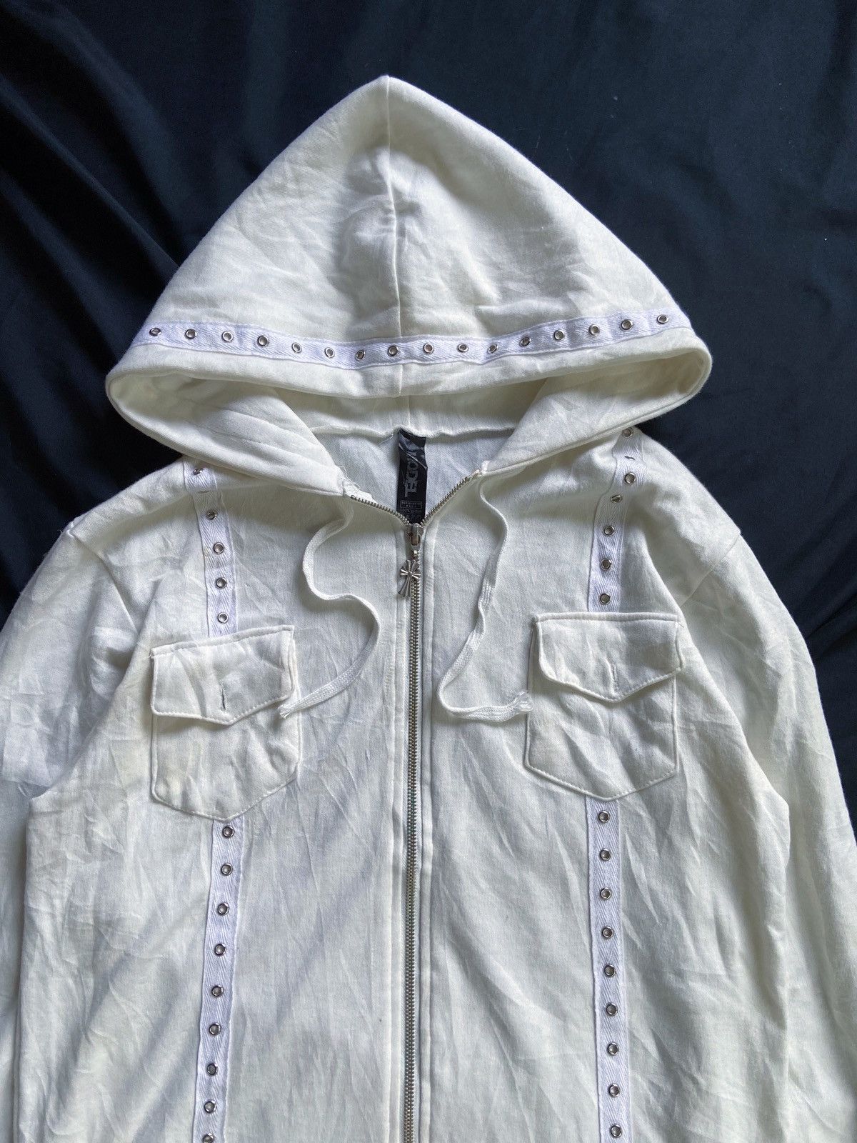 14th Addiction JAPANESE BONDAGE STYLE ZIP HOODIE Size US L / EU 52-54 / 3 - 2 Thumbnail