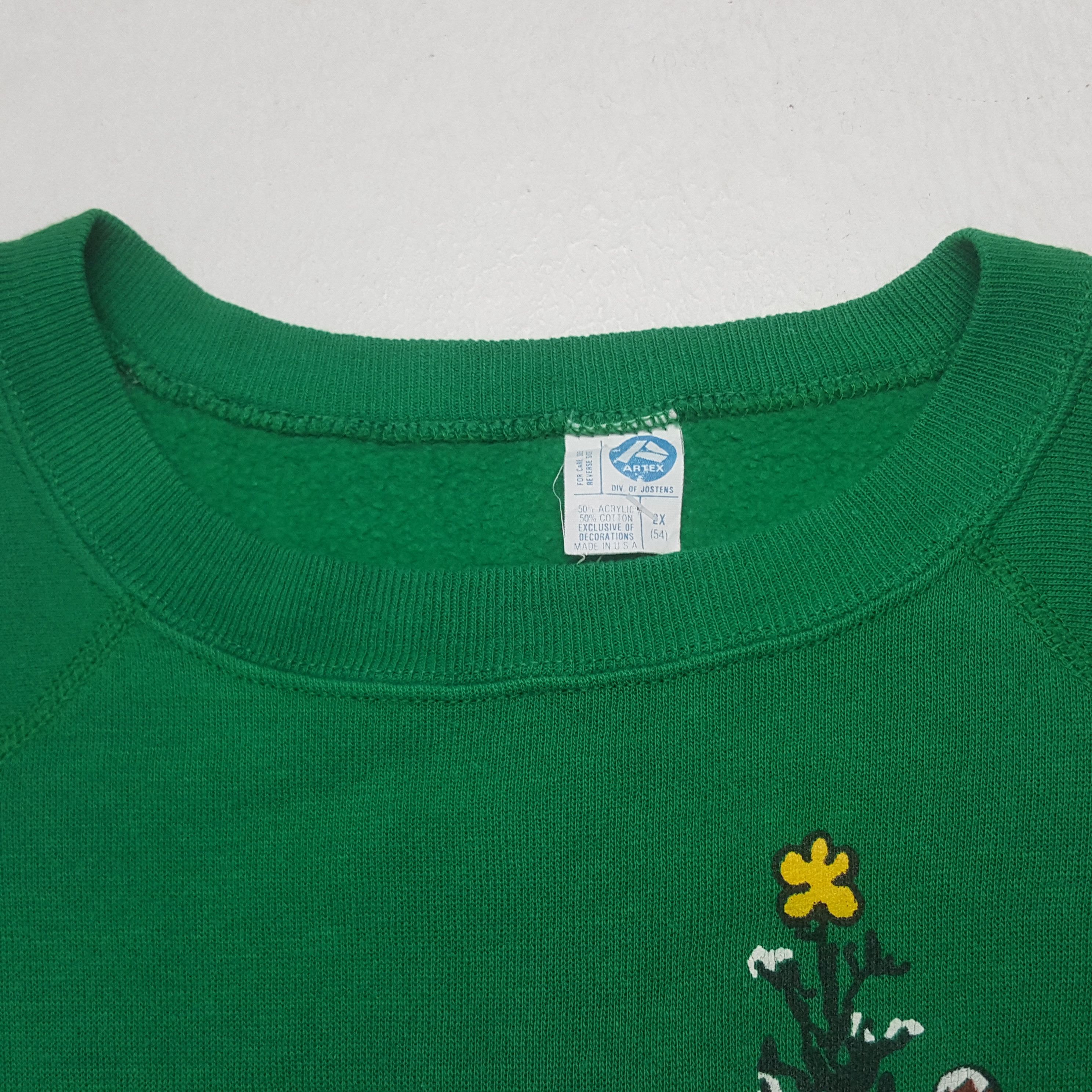 Vintage Vintage Peanuts X Bah Humbug 90's Sweatshirt C302N9 Size US XXL / EU 58 / 5 - 4 Thumbnail