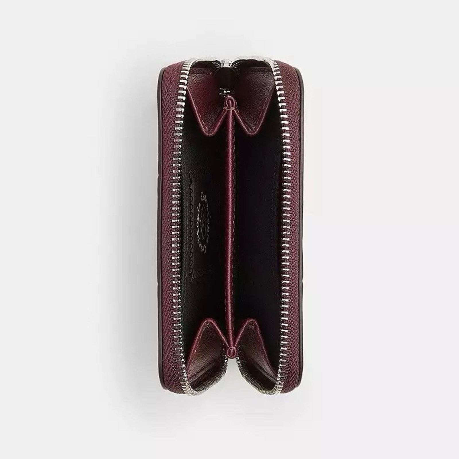 Coach NWT Coach Alter/Ego Zip Around Wallet merlot CDU07 Leather Size ONE SIZE - 7 Thumbnail