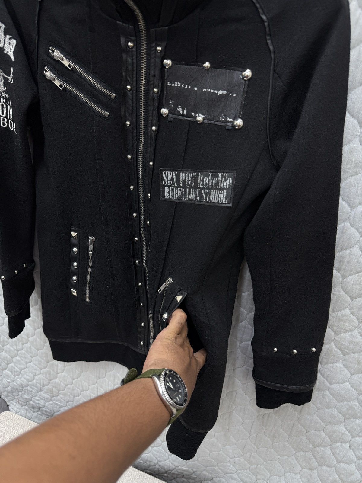 Sex Pot ReVeNGe 🔥🔥🔥ARCHIVE SEX POT REVENGE HOODIE PUNK JACKET Size M / US 6-8 / IT 42-44 - 15 Thumbnail