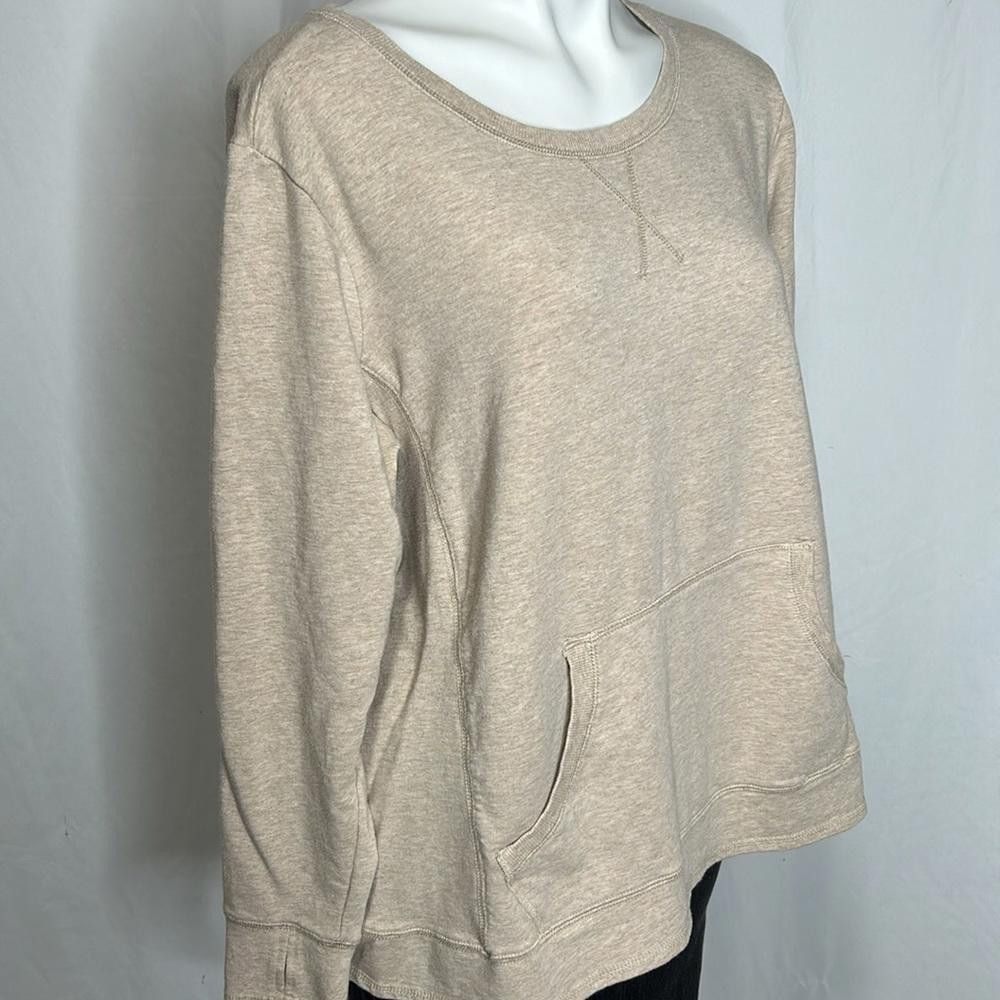 Designer PHILOSOPHY Pullover Top w/ Kangaroo Pocket 1X Size XL / US 12-14 / IT 48-50 - 7 Thumbnail