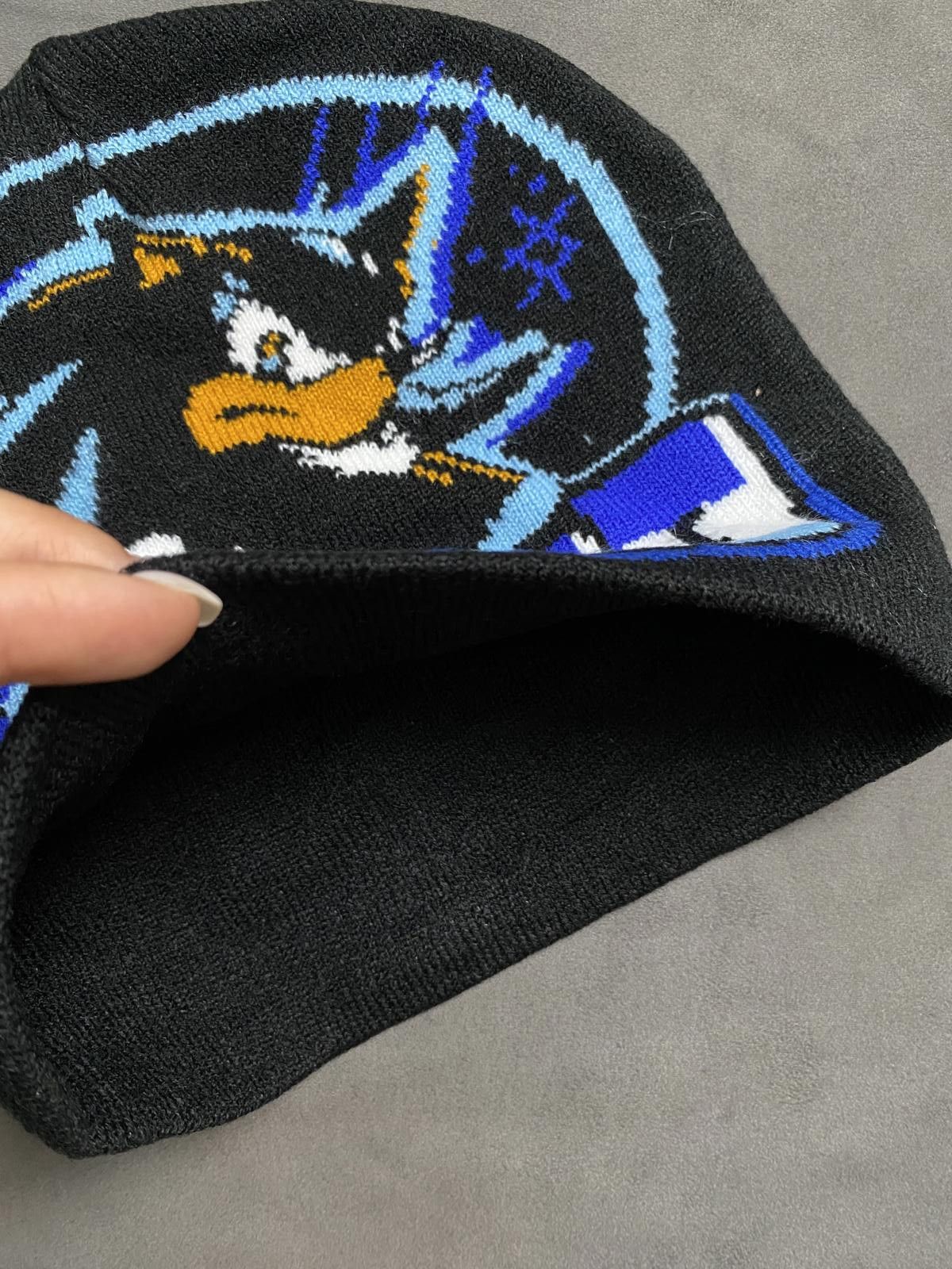 Japanese Brand MAMONO WORLD Super Sonic No Cuff Knit Skull Cap Black Beanie Size ONE SIZE - 5 Thumbnail