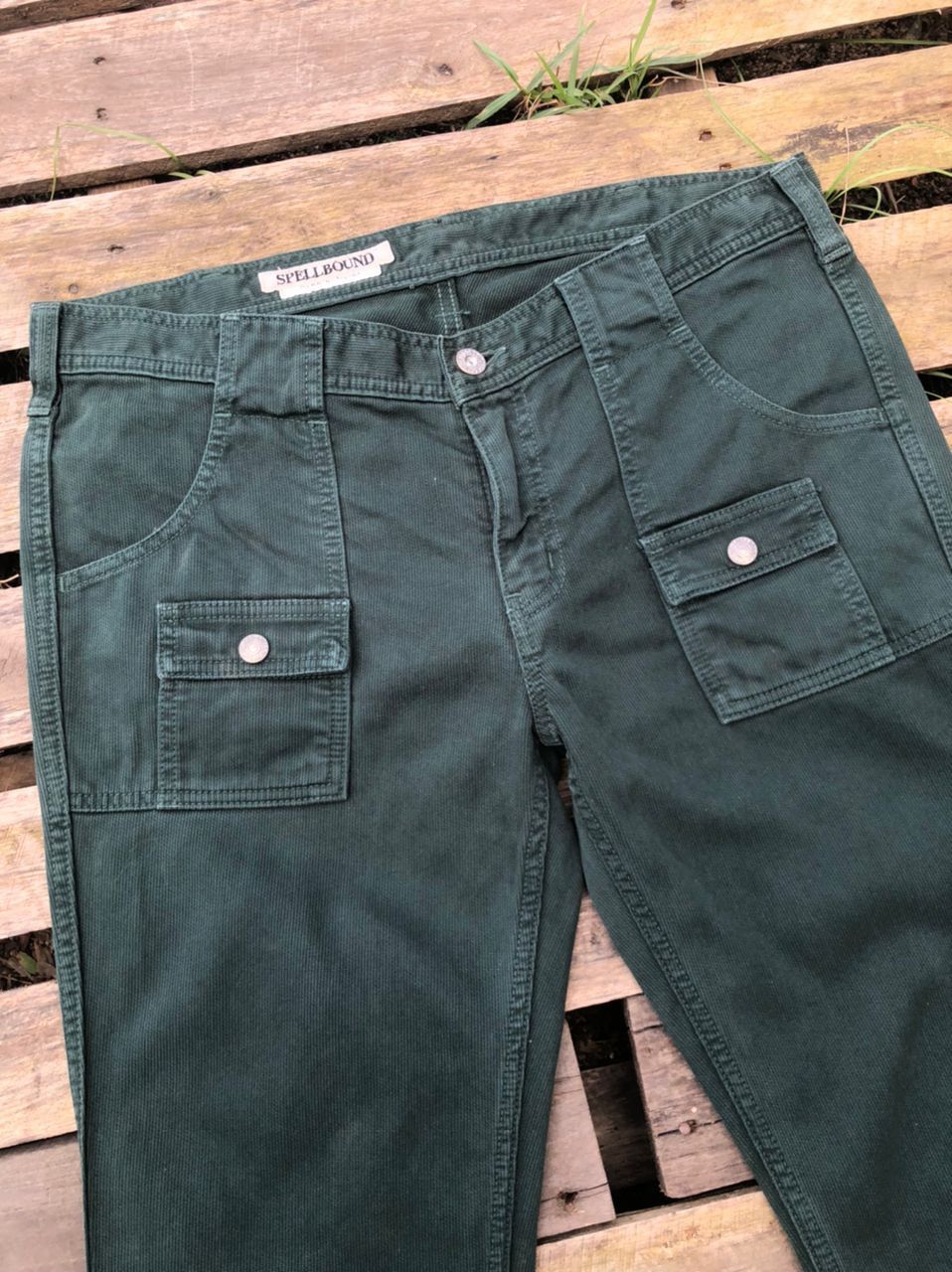 Japanese Brand × Spellbound × Vintage Vintage Spellbound Bootcut Bush Pants Size US 34 / EU 50 - 6 Thumbnail