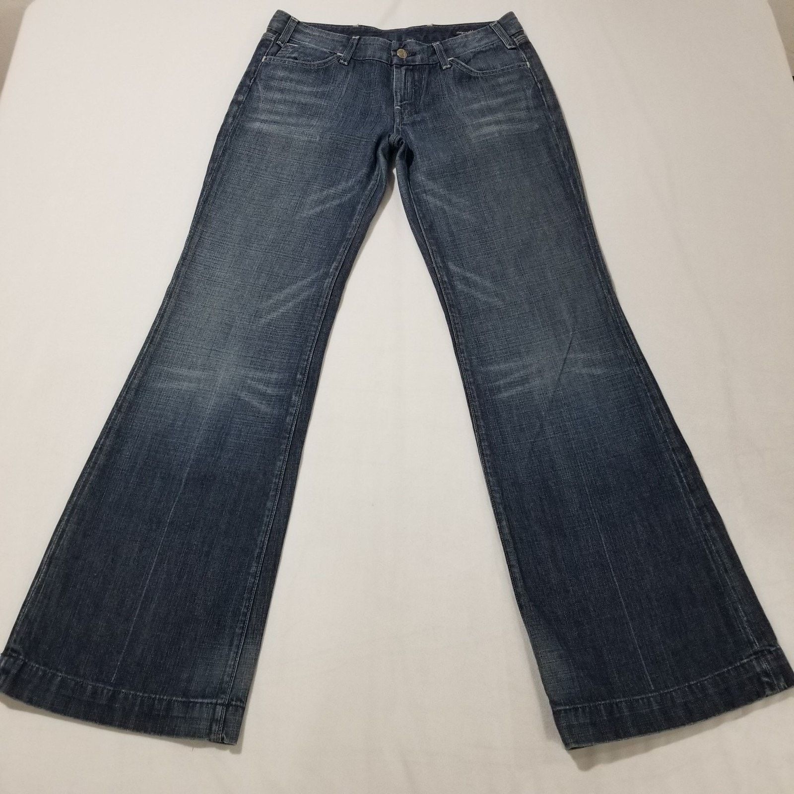 Citizens Of Humanity Citizens Of Humanity Jeans 29 Low Slung Trouser Wide Leg Size 29" - 1 Thumbnail
