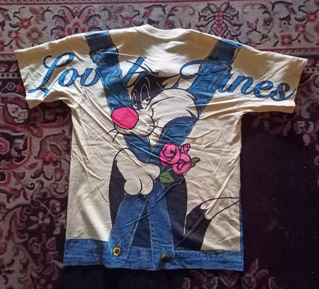 Cartoon Network × Vintage × Warner Bros Vintage Looney Tunes Fullprint 90s Size US M / EU 48-50 / 2 - 6 Thumbnail