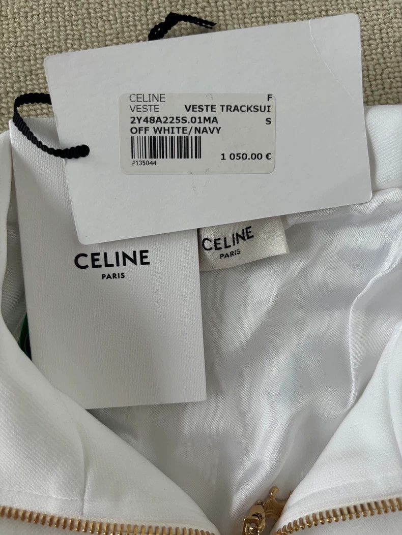 Celine CELINE SS23 Side Stripe Zip Jacket 2506-Nextarrow Size S / US 4 / IT 40 - 5 Thumbnail