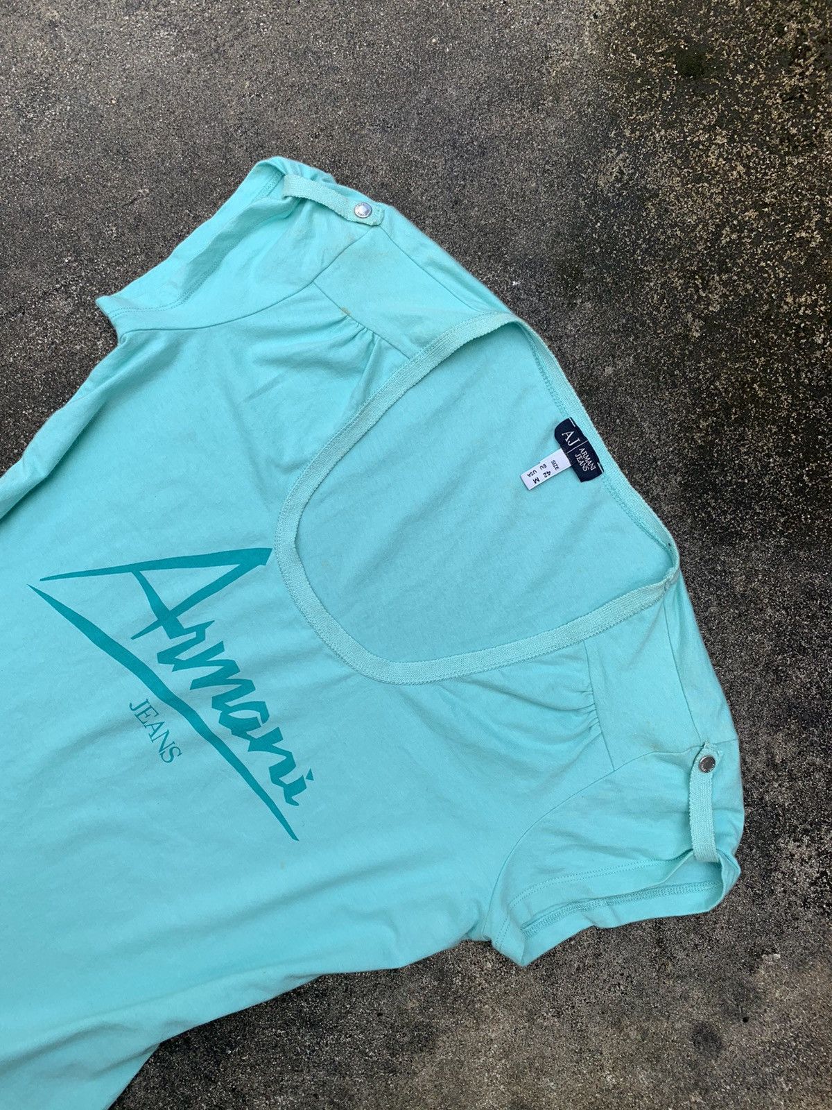 Armani Armani Jeans Top Tee Size M / US 6-8 / IT 42-44 - 3 Thumbnail