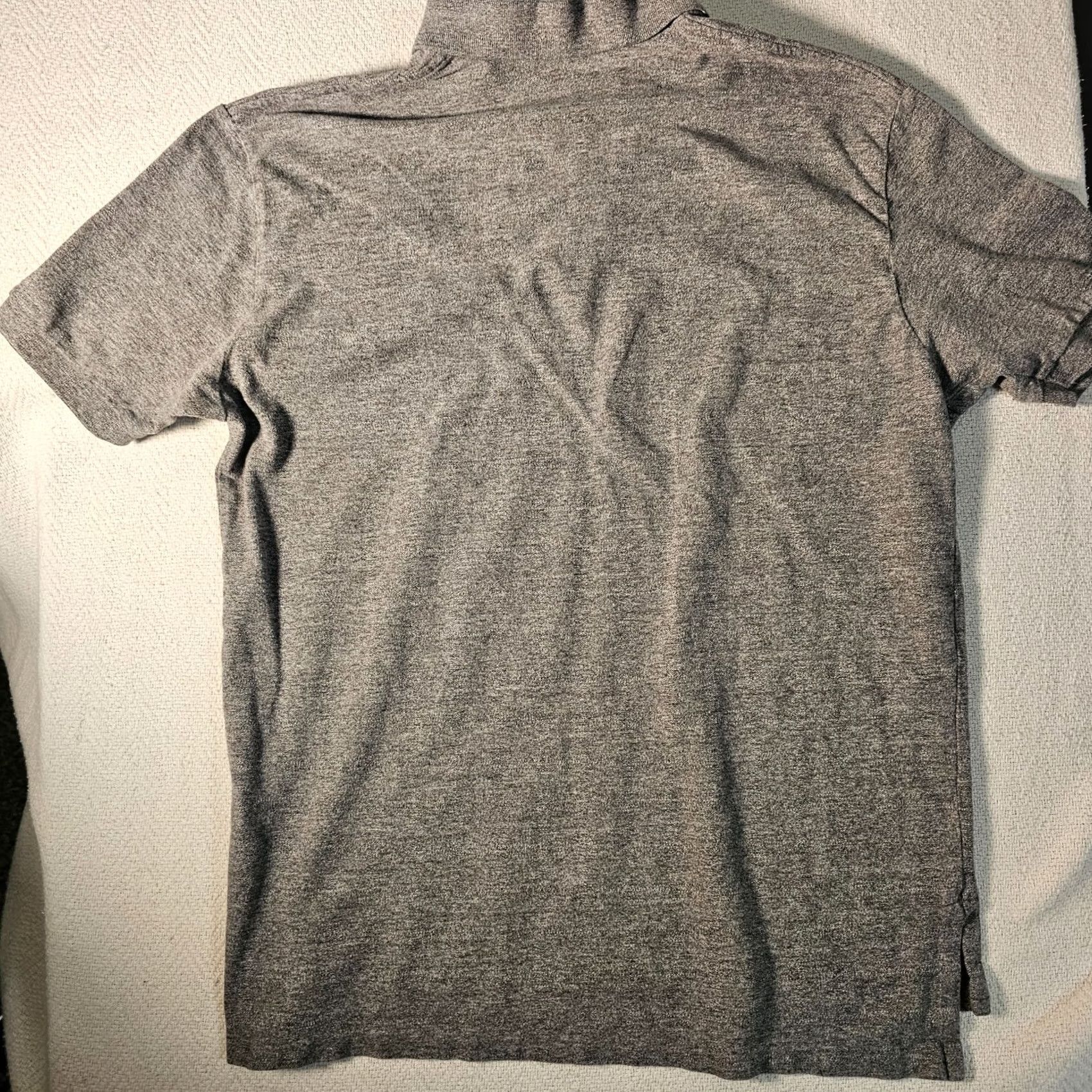 Polo Ralph Lauren Polo by Ralph Lauren Polo Men's Gray Short Sleeve Cotton Casual Shirt XL Logo Pony Embroidered Button Up Polo Shirt Size US XL / EU 56 / 4 - 7 Thumbnail