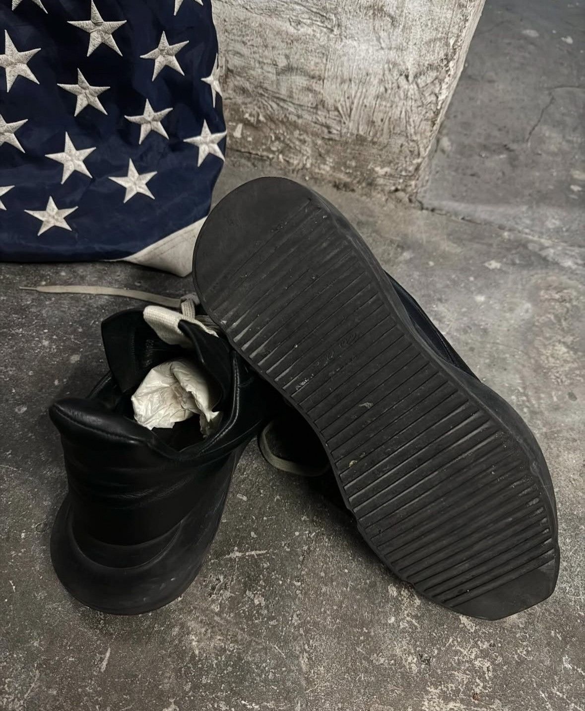 Rick Owens Rick Owens Geth runner Size US 11 / EU 44 - 3 Thumbnail