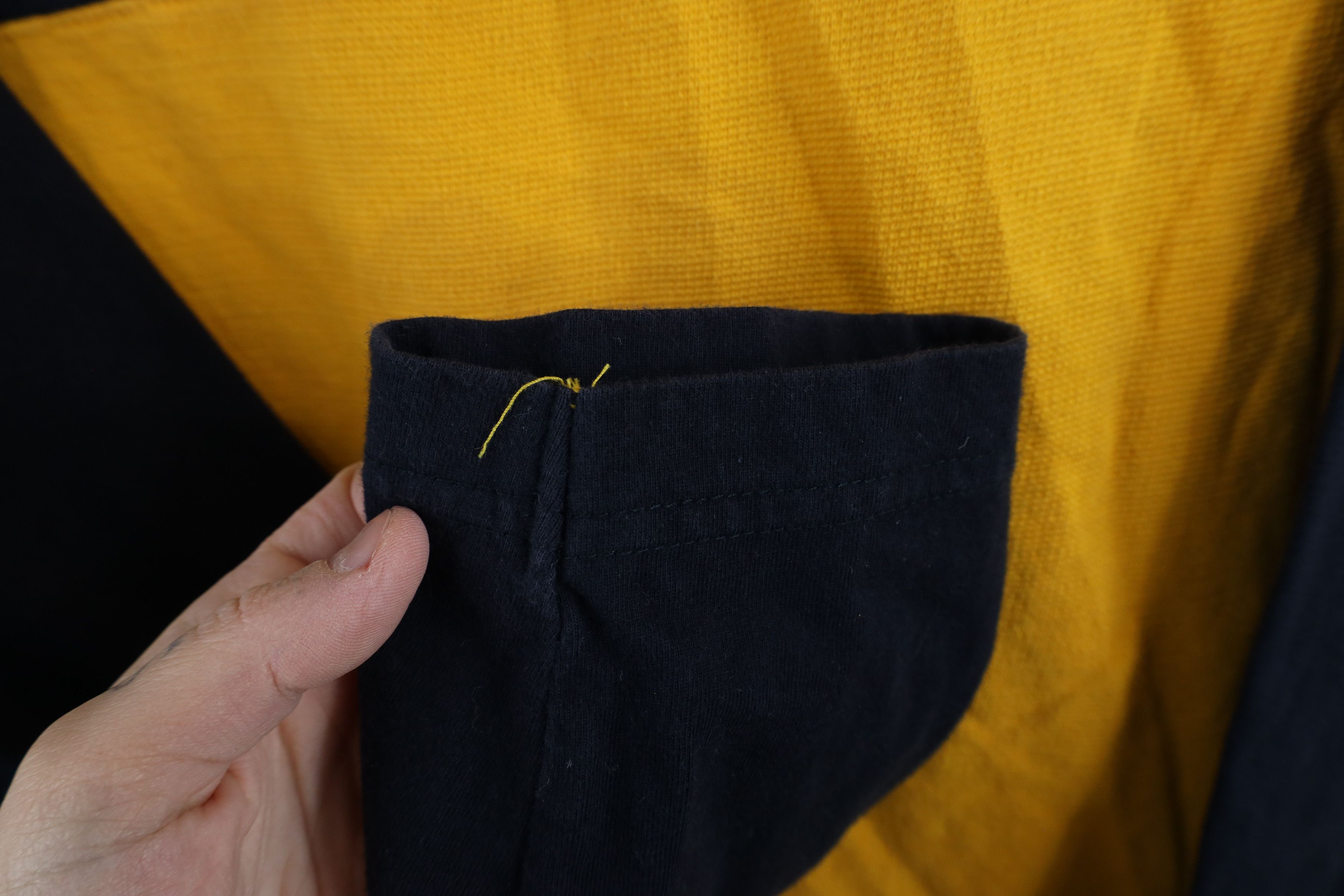 Ralph Lauren × Vintage Vintage 90s Chaps Ralph Lauren Thermal Waffle Knit T-Shirt Size US M / EU 48-50 / 2 - 6 Thumbnail