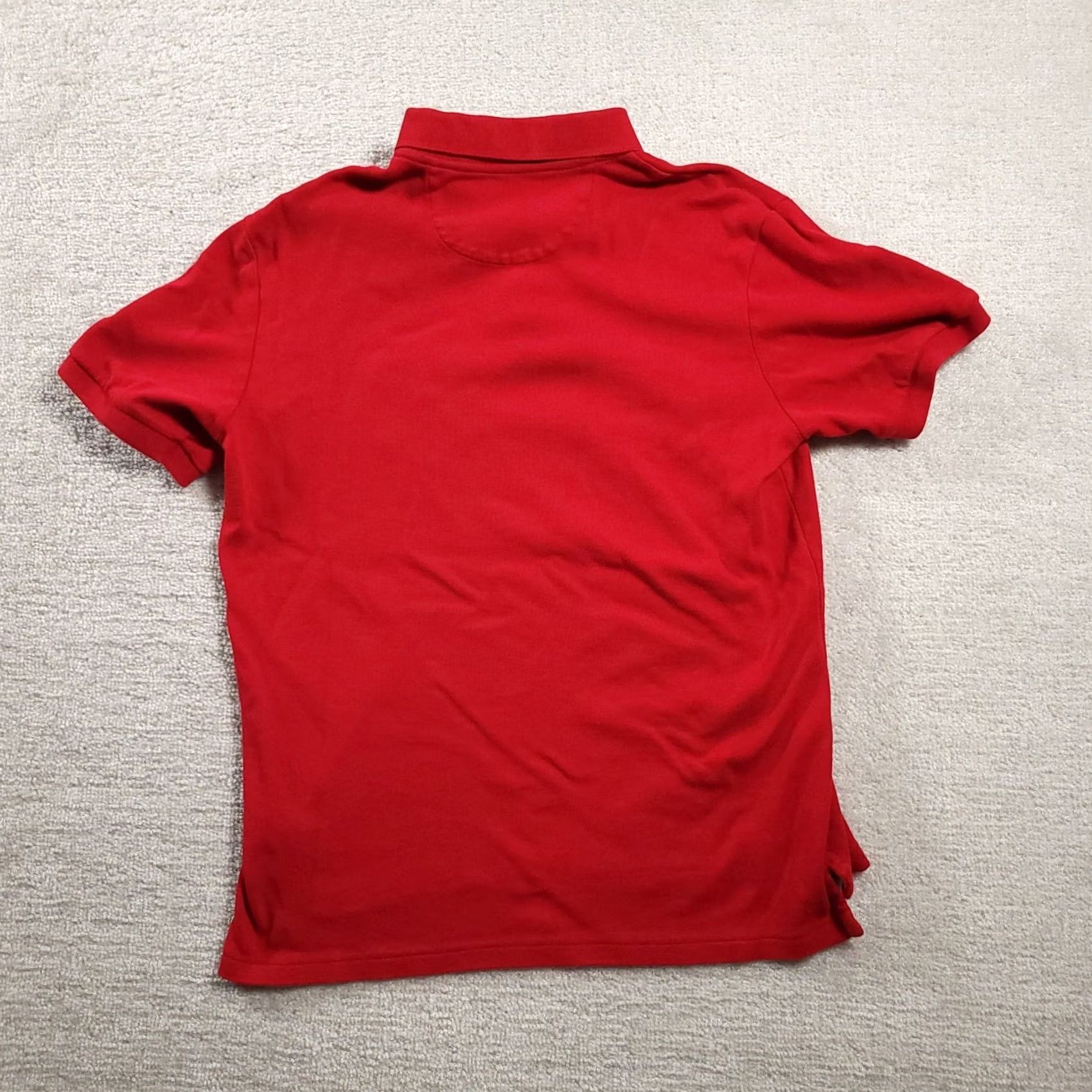 Chaps Chaps Polo Shirt Adult Medium Red Golf Short Sleeve Cotton Logo Pocket Mens Size US M / EU 48-50 / 2 - 6 Thumbnail