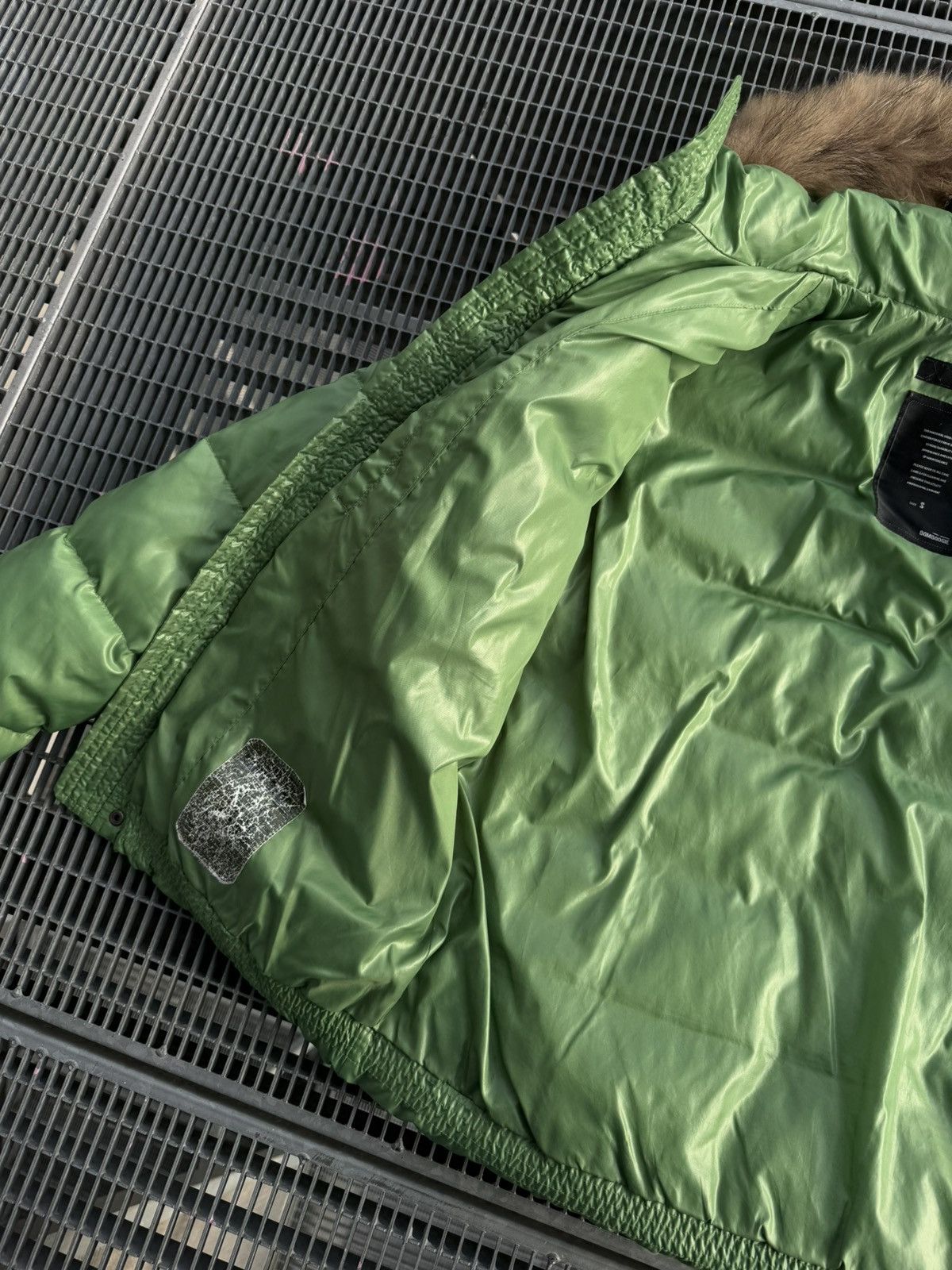 Bomboogie Streetwear Bomboogie Down Fur Y2K Wooden Lockers Jacket Size US S / EU 44-46 / 1 - 12 Thumbnail