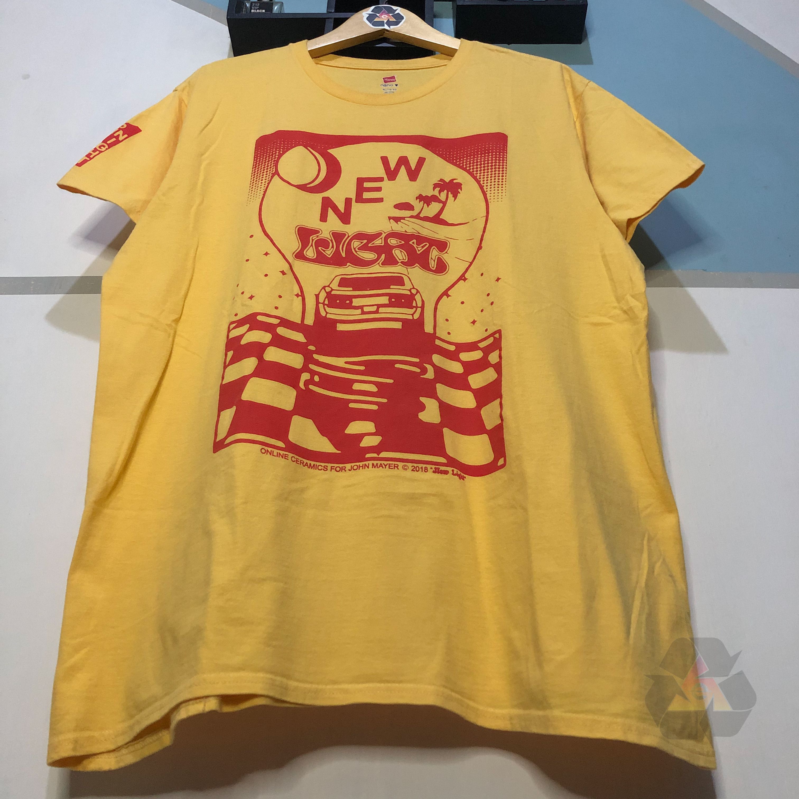 John Mayer × Online Ceramics Online Ceramics John Mayer New Light Promo T-Shirt Graphic Size US XL / EU 56 / 4 - 4 Thumbnail