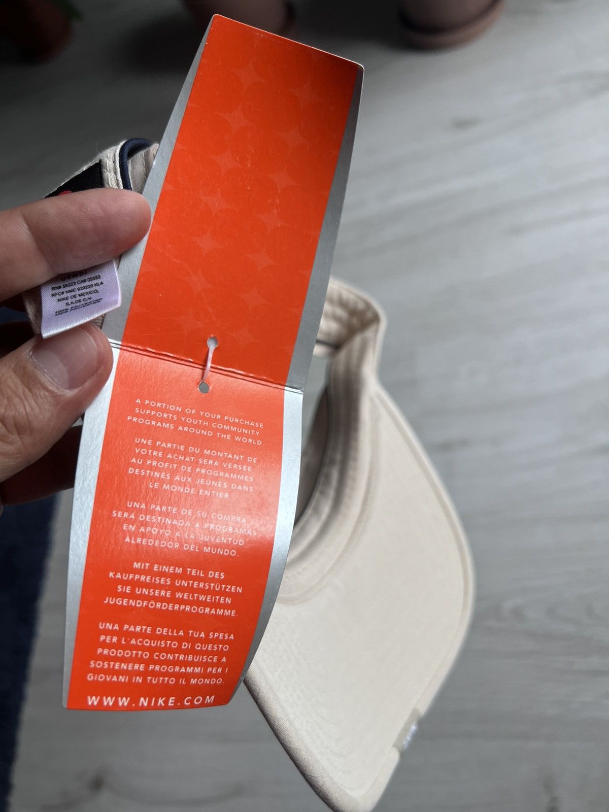 Nike Nike visor vintage deadstock Size ONE SIZE - 6 Thumbnail