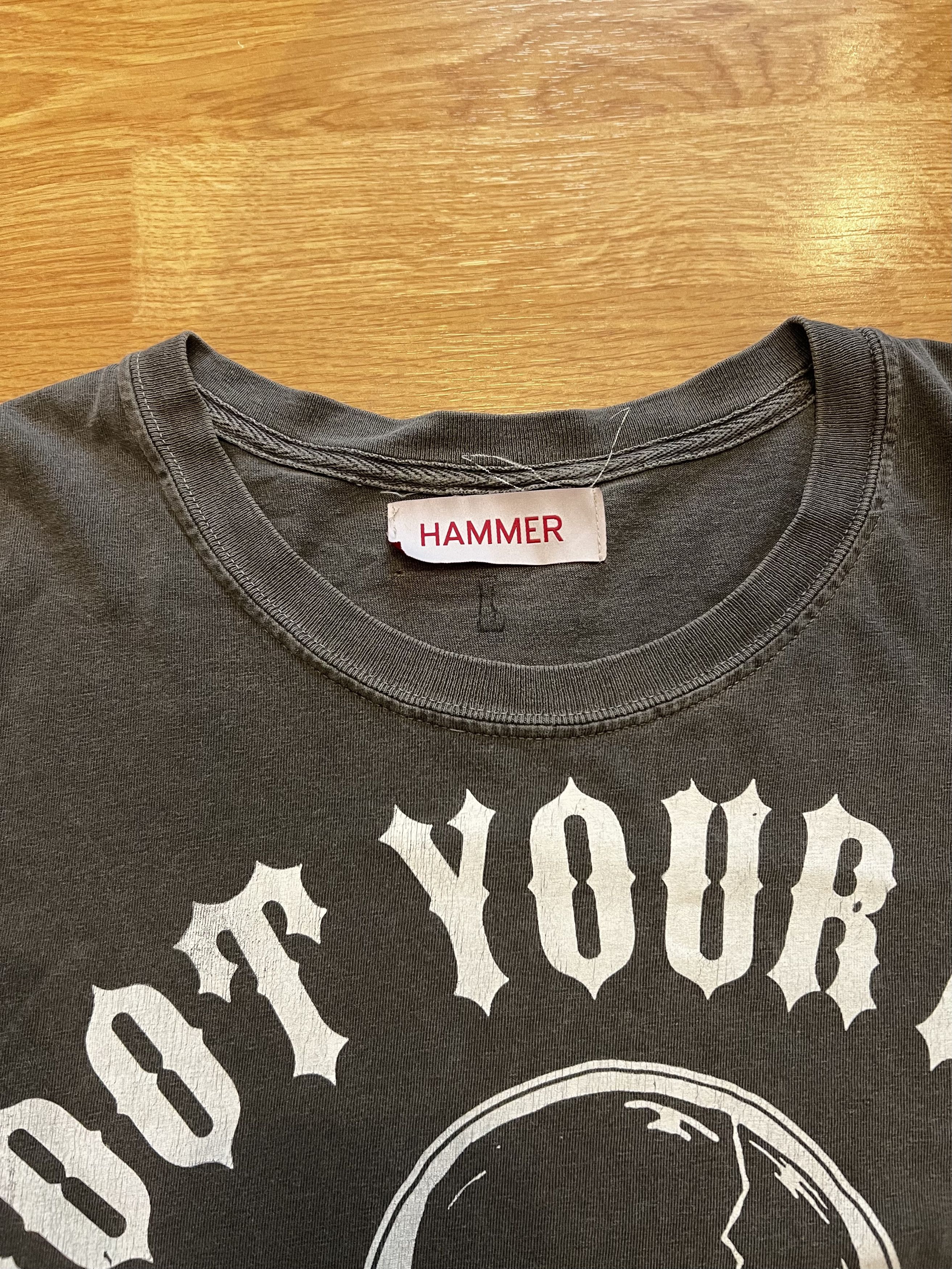 Warren Lotas Warren Lotas "Shoot Your Local Heroin Dealer" T-shirt grey Size US L / EU 52-54 / 3 - 8 Thumbnail
