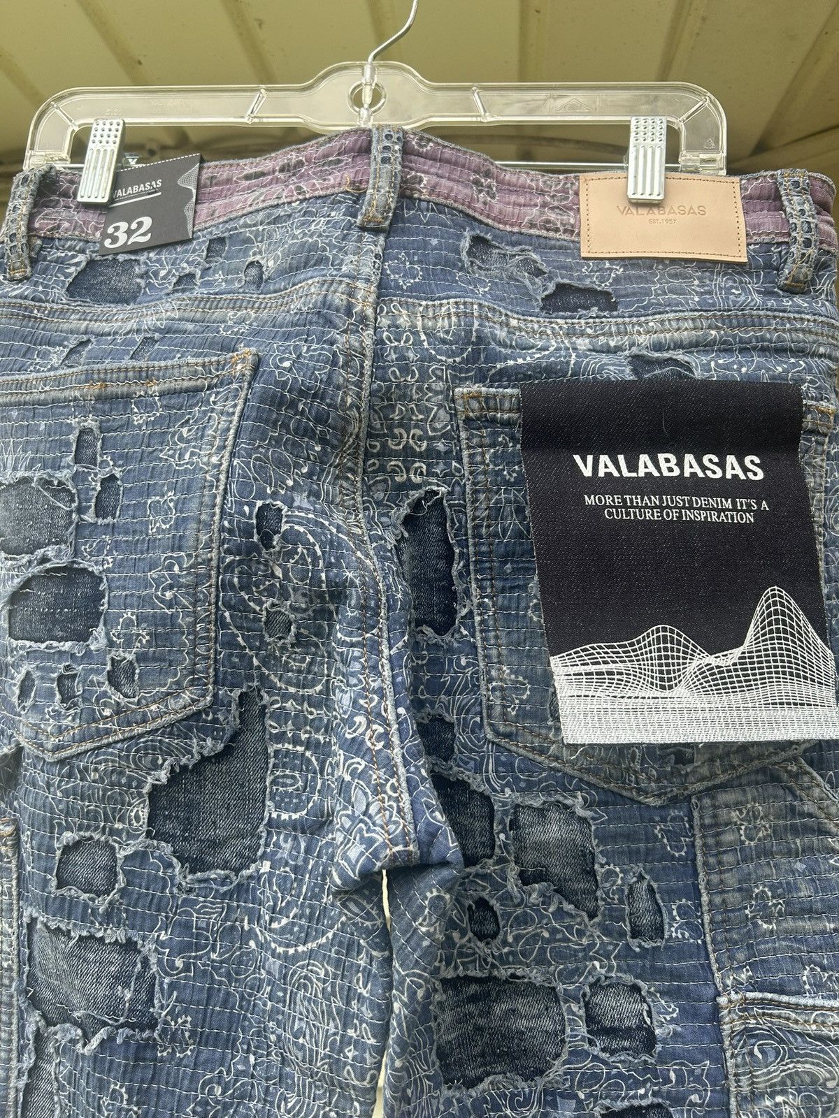 Vale Valabasas distresses denim Size US 32 / EU 48 - 1 Thumbnail