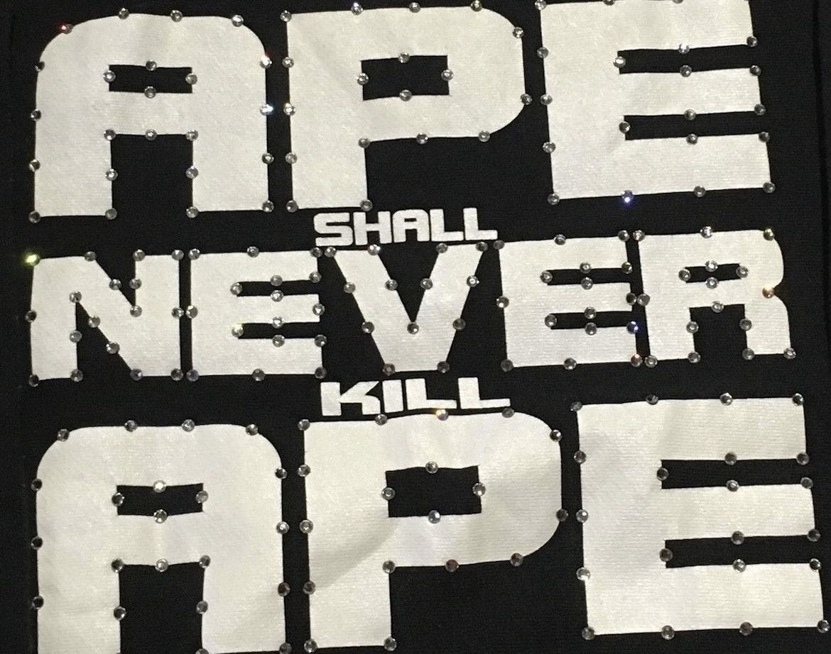 Bape Bape Swarovski Crew Neck Sweatshirt Size XS / US 0-2 / IT 36-38 - 3 Thumbnail