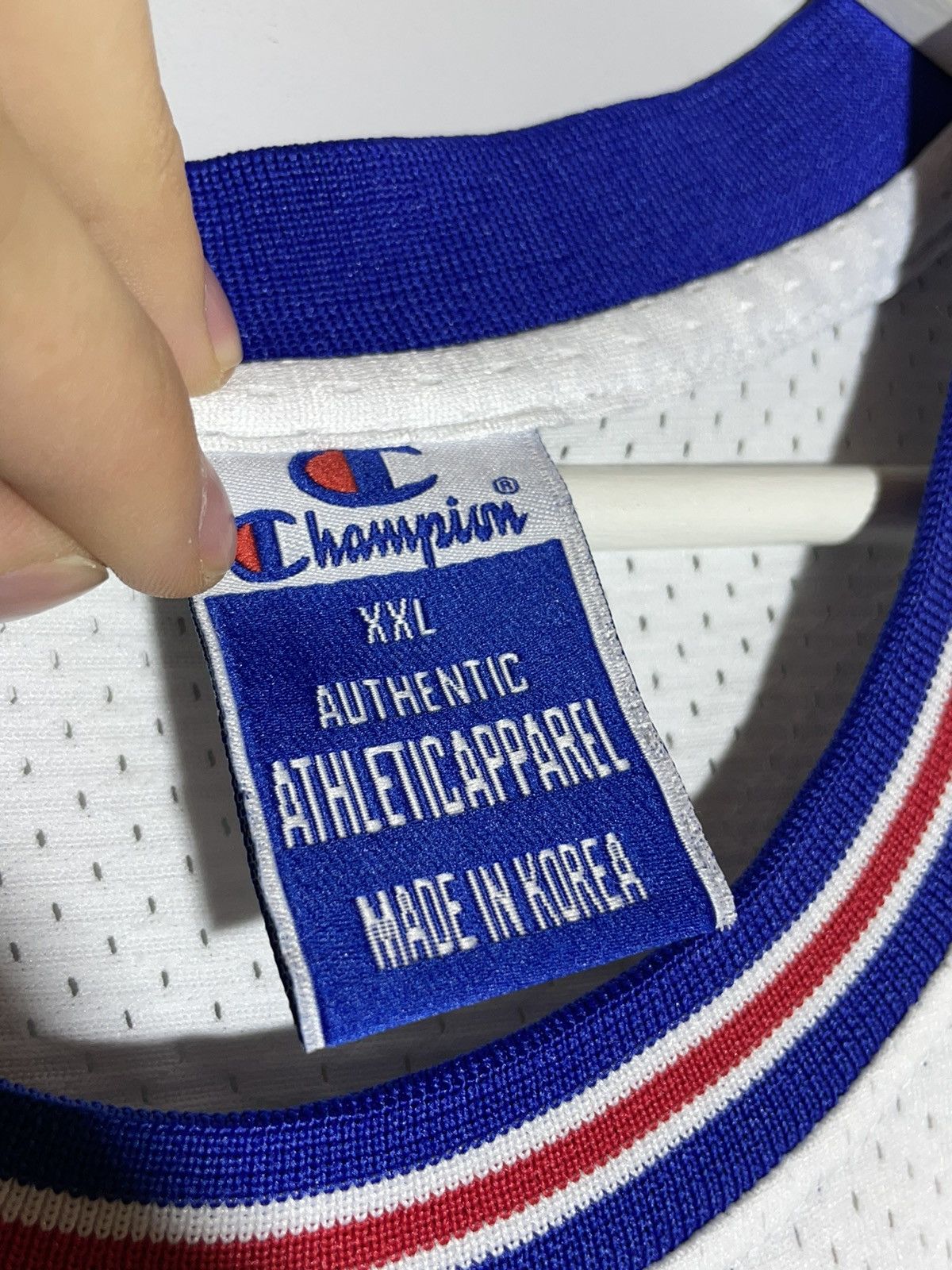 Champion #23 Jordan Champion Tune Squad Vintage Y2k Basketball Jersey Size US XXL / EU 58 / 5 - 11 Thumbnail