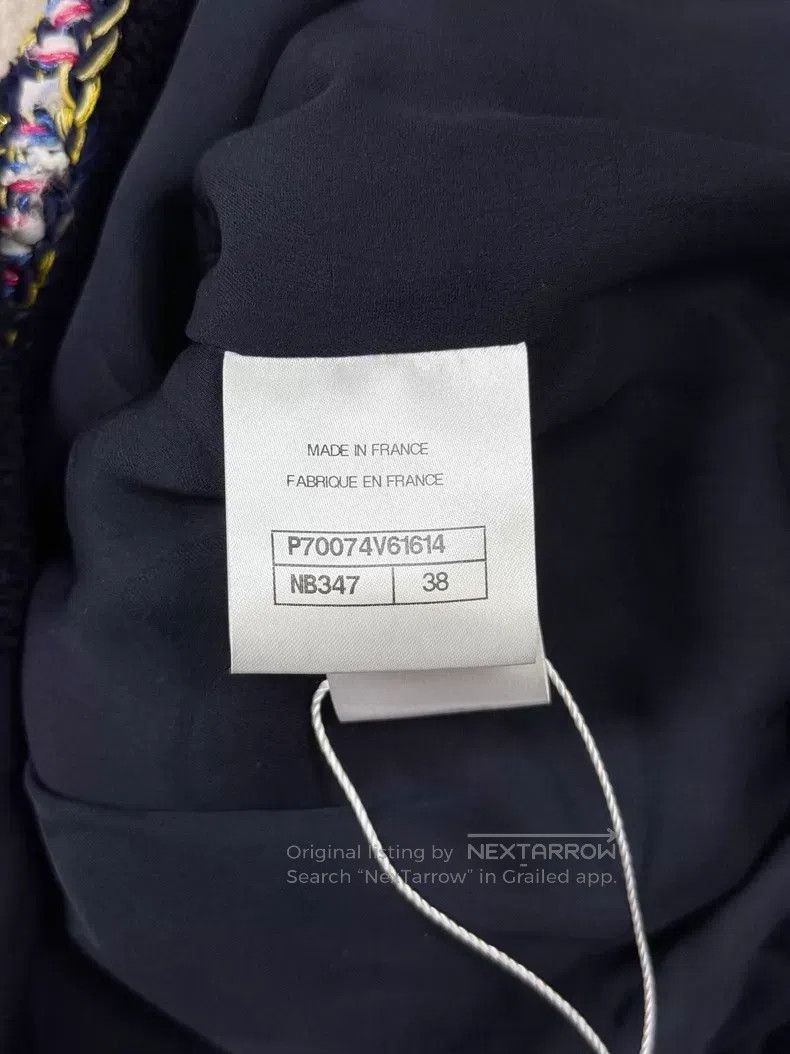 Chanel Chanel Colorful rolled-edged lantern sleeve tweed long-sle Size XS / US 0-2 / IT 36-38 - 6 Thumbnail