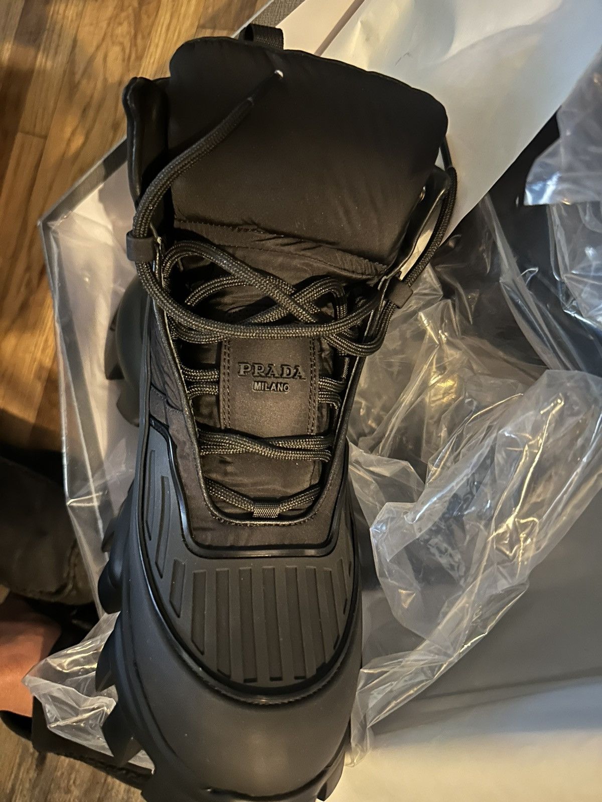Prada Prada Mens Cloudbust Thunder Shoes Size US 11.5 / EU 44-45 - 14 Thumbnail