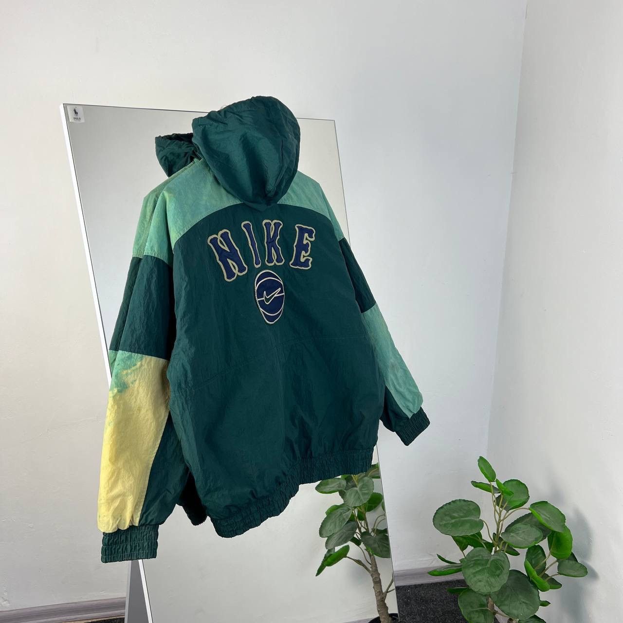 Nike Vintage 90s Nike NBA Big Embroidered Logo Rare Jacket Size US XL / EU 56 / 4 - 1 Thumbnail