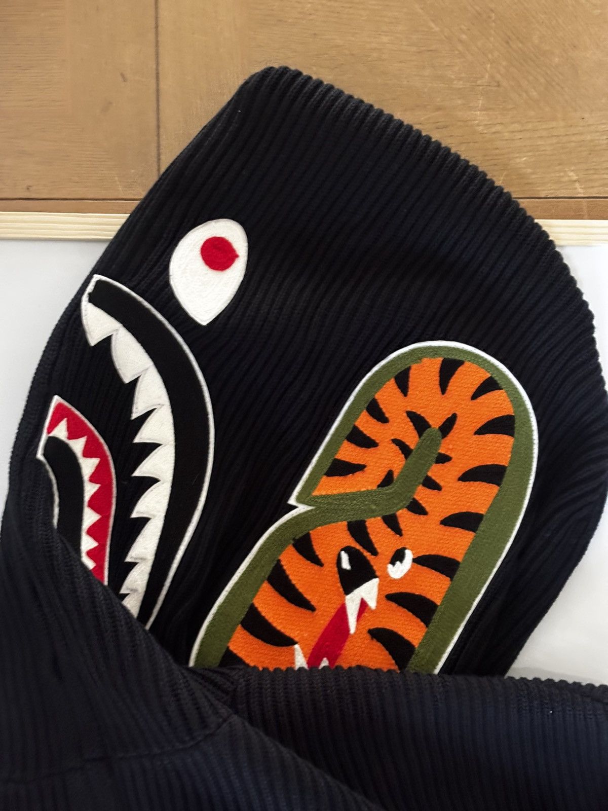 Bape Authentic ape bape shark full zip knit hoodie L new Size US L / EU 52-54 / 3 - 4 Thumbnail