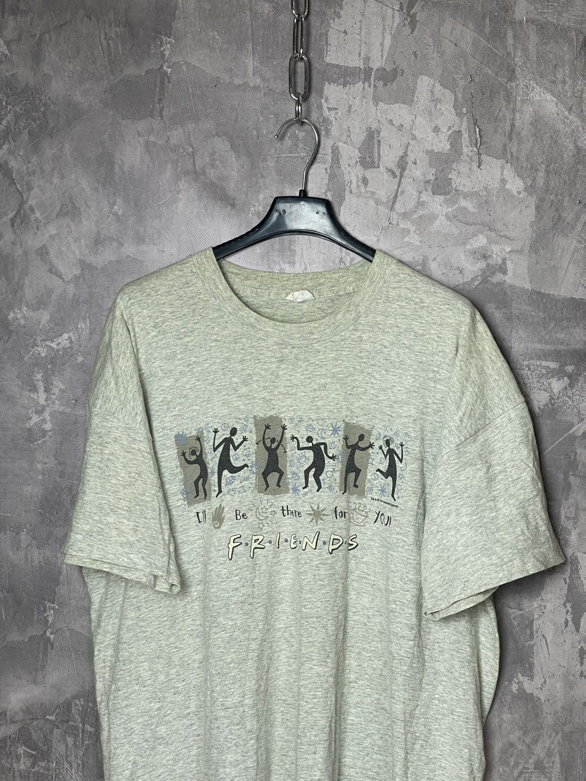 Vintage FRIENDS 1997 Vintage Serie Movie T-Shirt / Seinfeld / Akira Size US XL / EU 56 / 4 - 2 Thumbnail