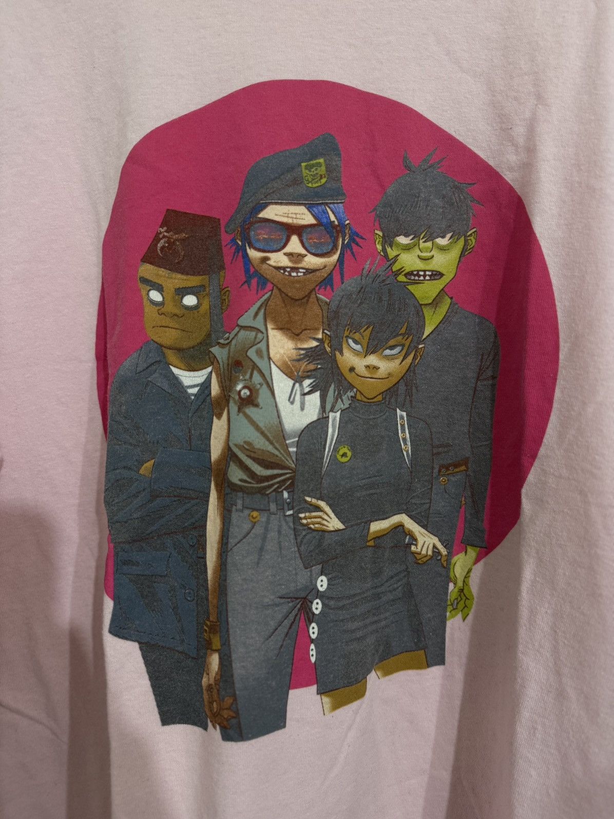 Vintage Vintage Gorillaz Tour T Shirt Size US L / EU 52-54 / 3 - 2 Thumbnail