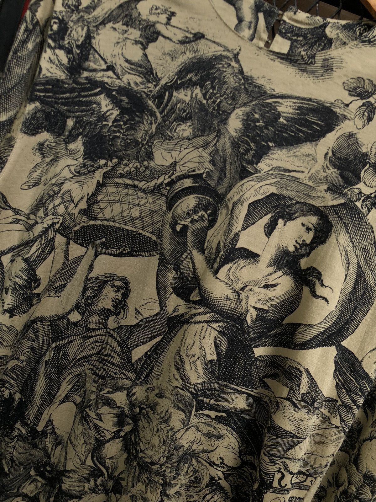 Japanese Brand JAPANESE GRISGRES MESH TOP FULL PRINT TATTO PUNK STYLE Size L / US 10 / IT 46 - 5 Thumbnail