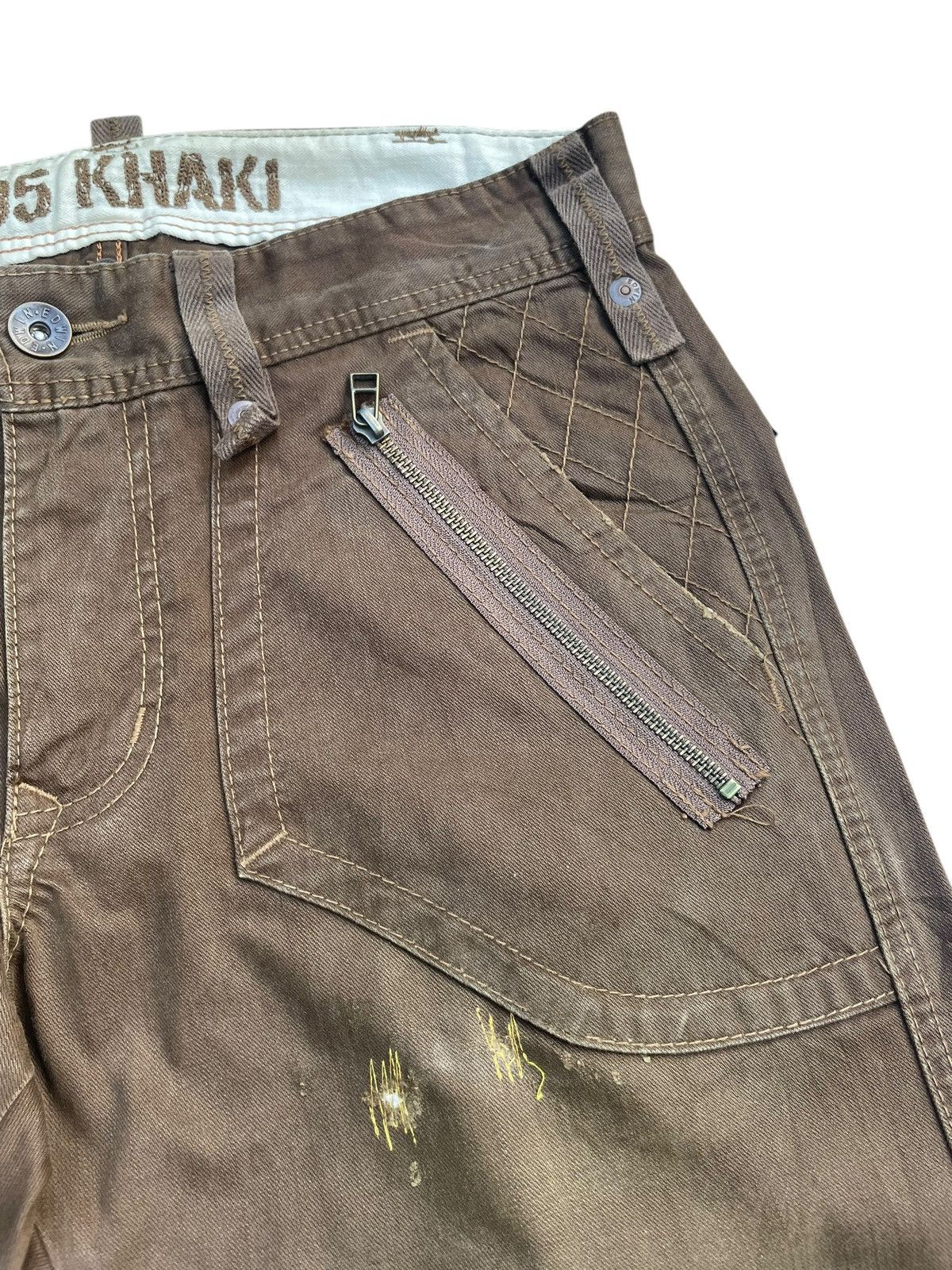 Edwin Edwin 505 Khaki Size US 33 - 4 Thumbnail