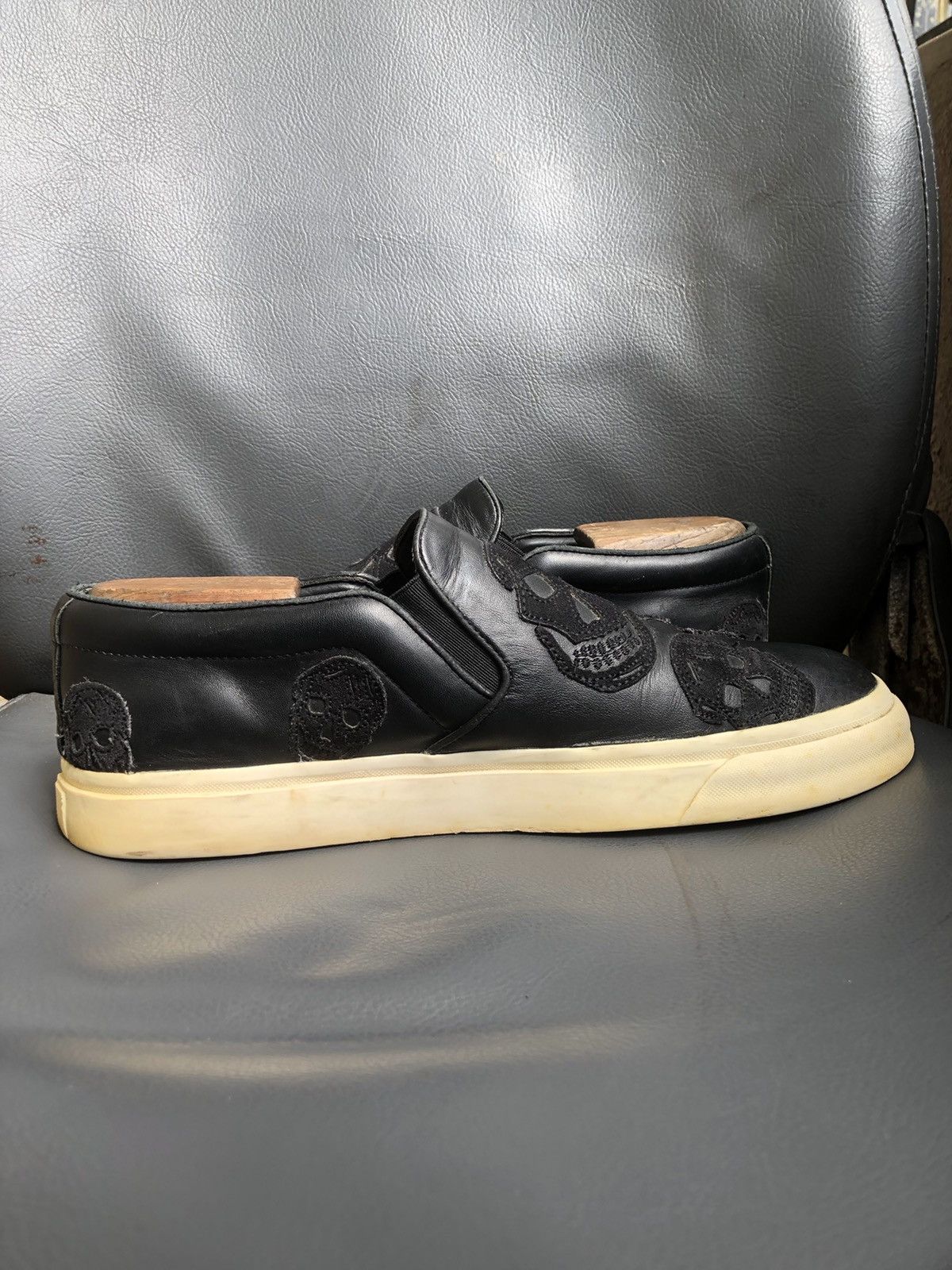 Alexander McQueen Alexander McQueen 432336 Black Leather Sneakers size 40 Size US 6.5 / EU 39-40 - 7 Thumbnail