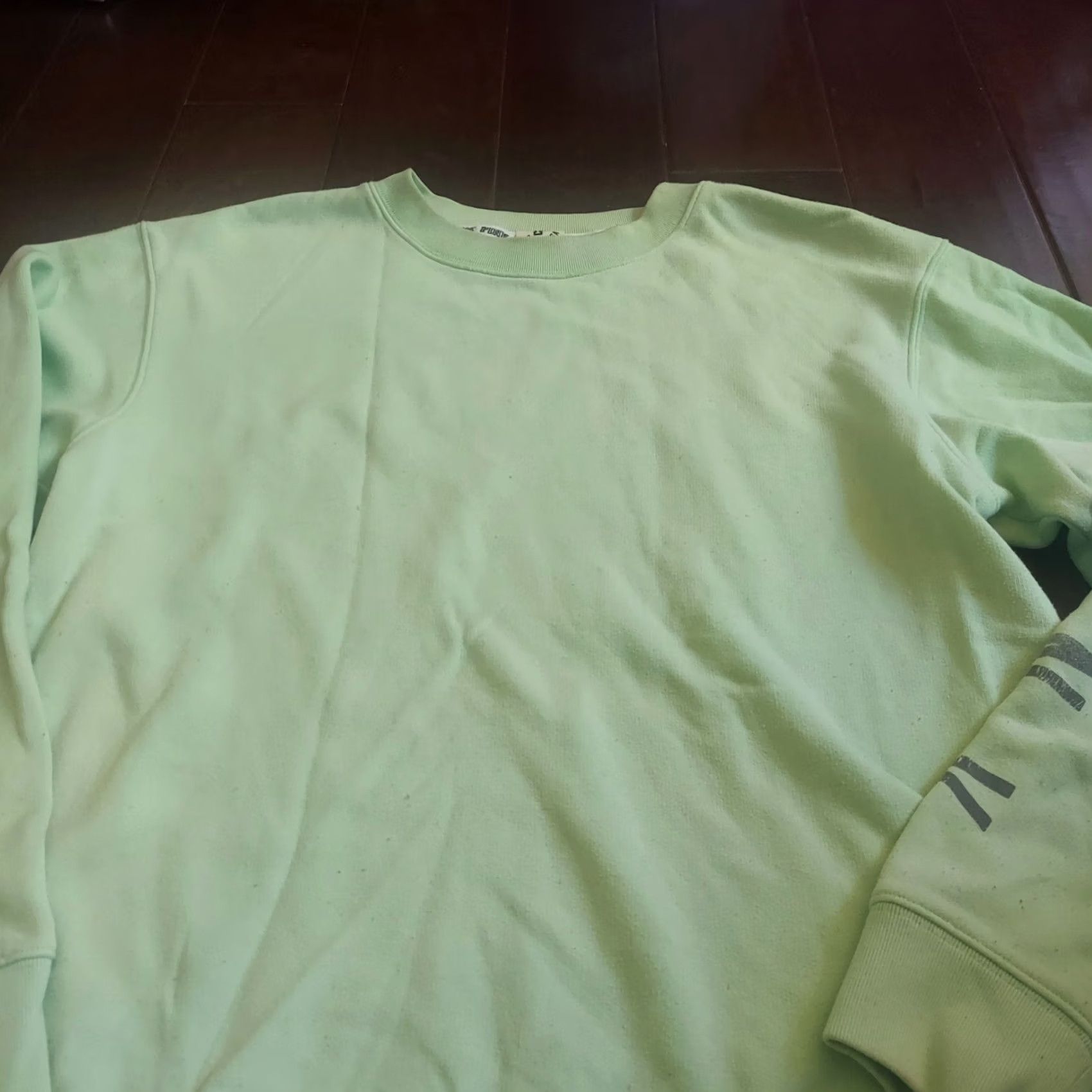 Victoria's Secret Victoria's Secret Pink Sweatshirt Women's Regular Size S Green Long Sleeve Crew Neck Pullover Yoga Fitness Winter Fall - B763 Size S / US 4 / IT 40 - 7 Thumbnail