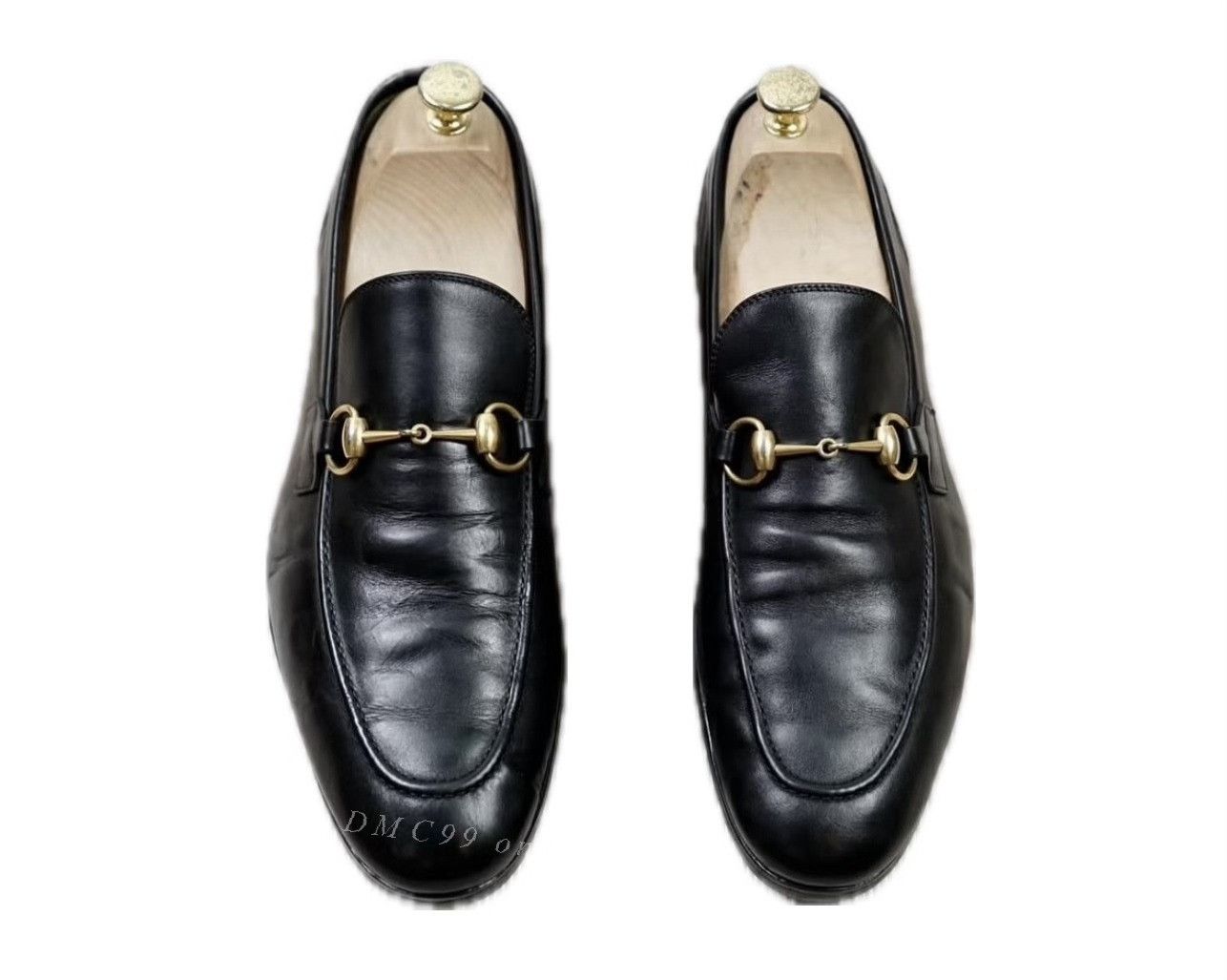 Vintage 2010s Gucci Jordaan Square-Toe Loafers Size US 10.5 / EU 43-44 - 1 Thumbnail