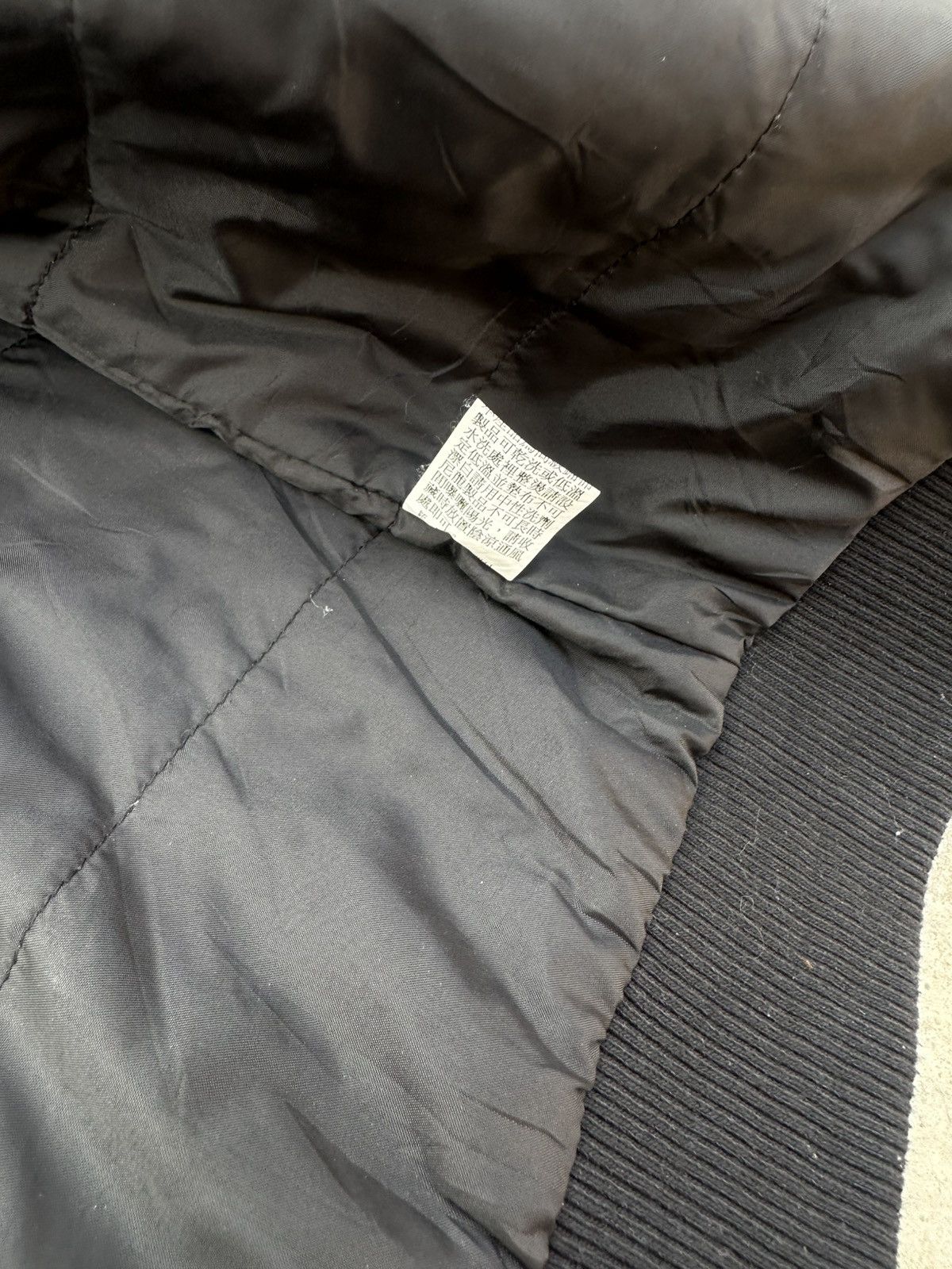 Edwin Vintage Y2K Edwin Archival Black Utility Bomber Jacket Size US M / EU 48-50 / 2 - 12 Thumbnail