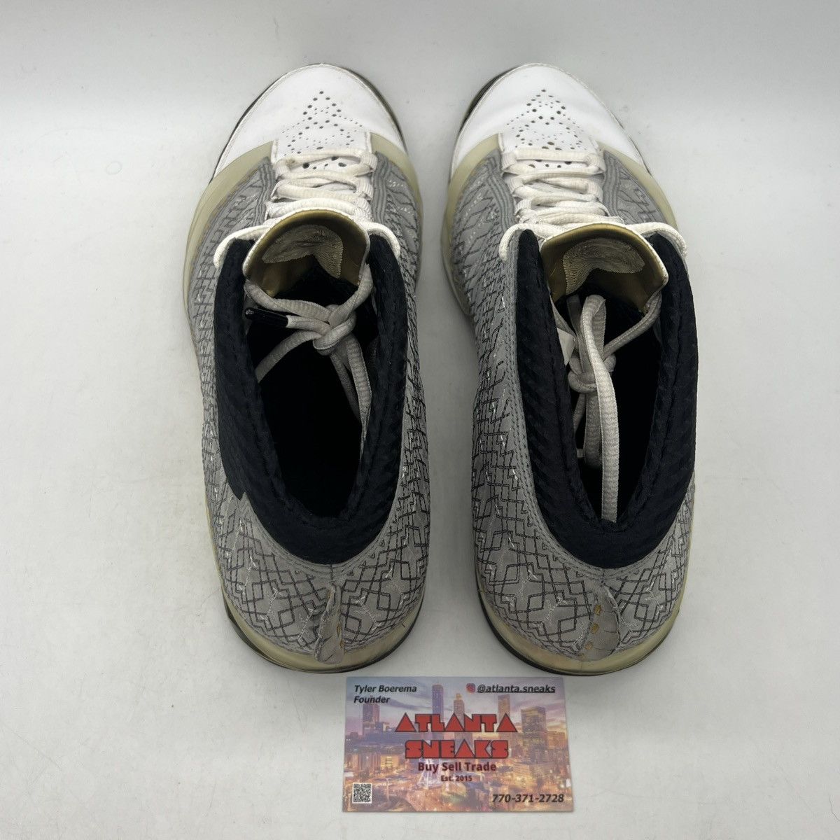 Jordan Brand Air Jordan 23 white stealth Size US 12 / EU 45 - 6 Thumbnail