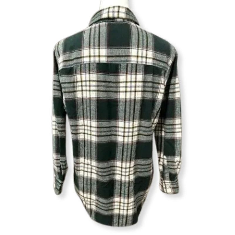 Old Navy Old Navy Collared Shirt Button-Up Long Sleeve Plaid Multi XS Size XS / US 0-2 / IT 36-38 - 4 Thumbnail