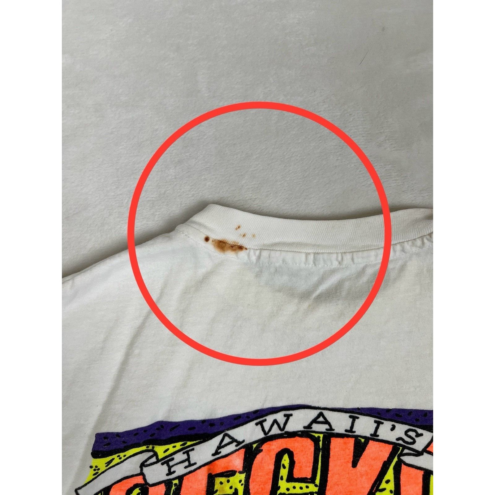 Vintage Vintage Gecko Brewery Hawaii T-Shirt Size Large 90s Stained Size US L / EU 52-54 / 3 - 11 Thumbnail