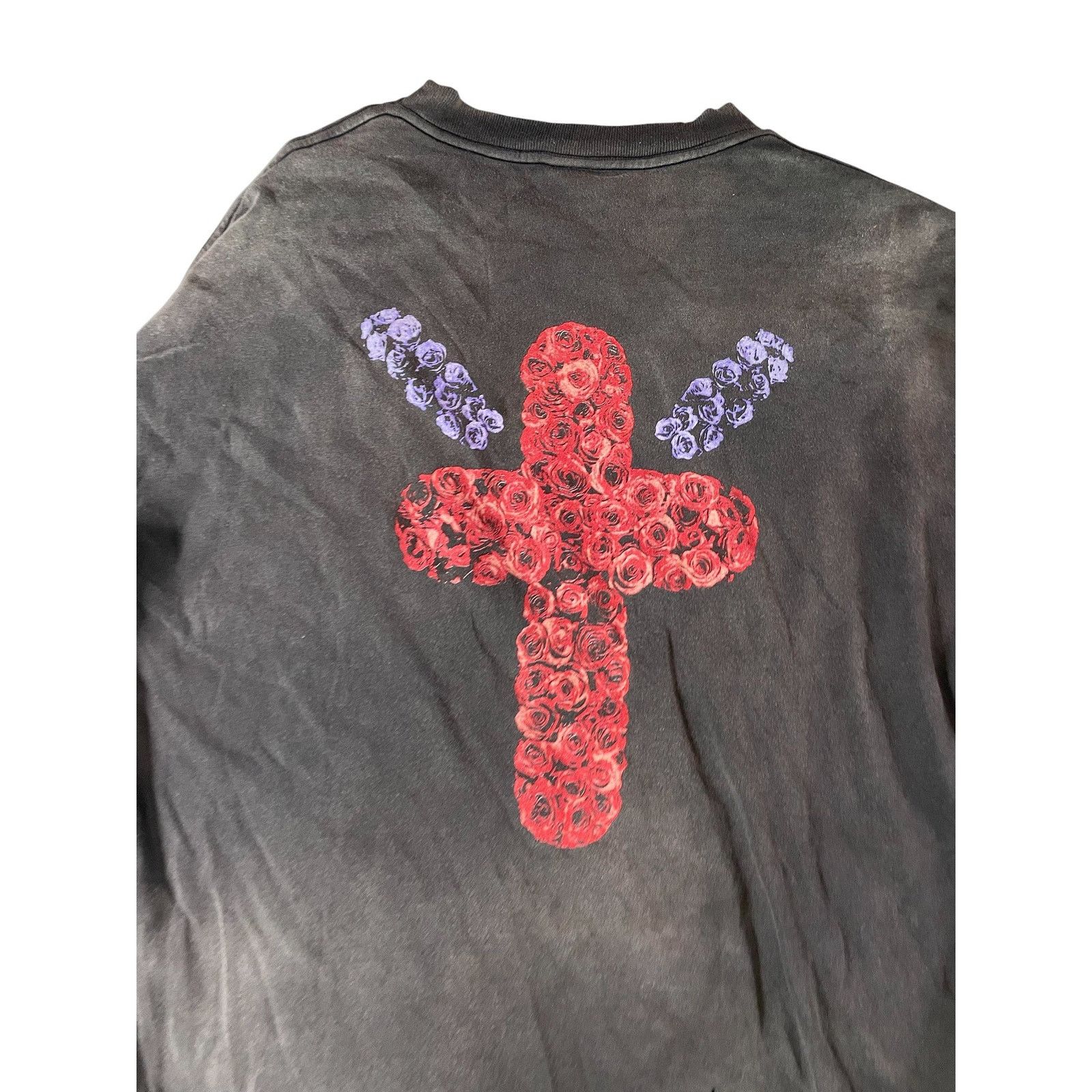 Saint Michael Born Saint Mxxxxxxx Clown Grey LS Size XL / US 12-14 / IT 48-50 - 3 Thumbnail