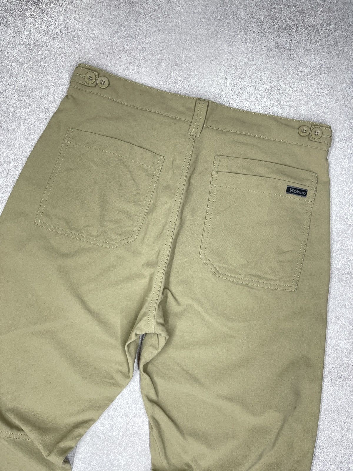 Vintage Mens Rohan Stronghold Pants Beige Size 34 Size US 34 / EU 50 - 3 Thumbnail