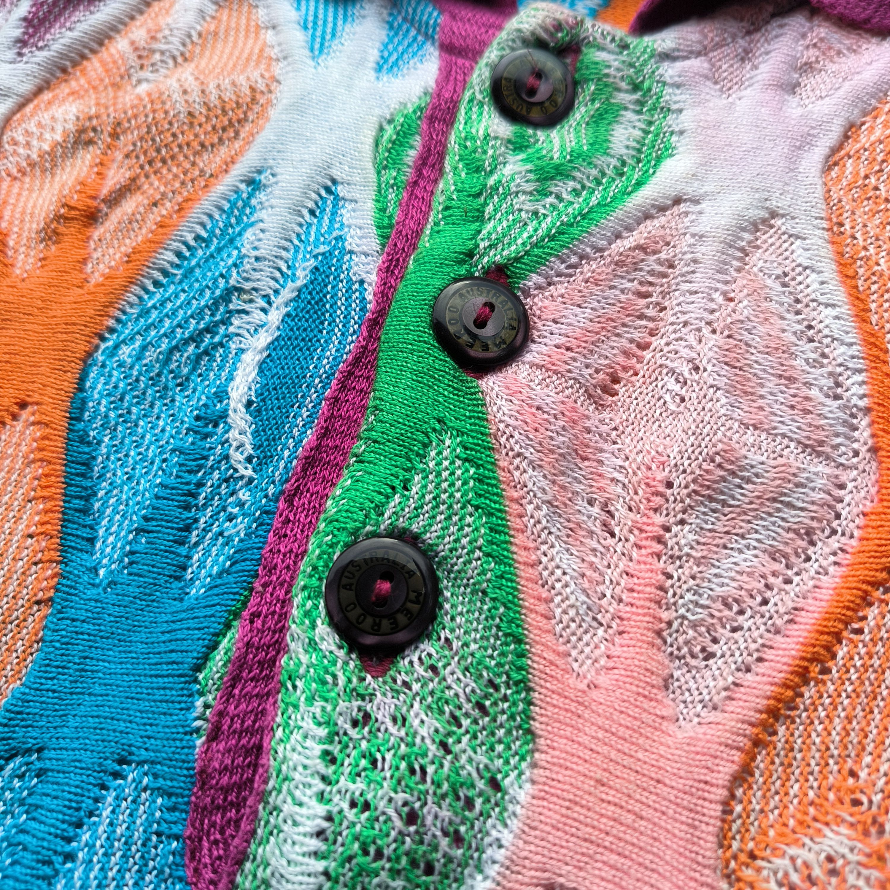 Coogi Vintage 1990s Meeroo Polo Knit Coogi Style Size US M / EU 48-50 / 2 - 2 Thumbnail