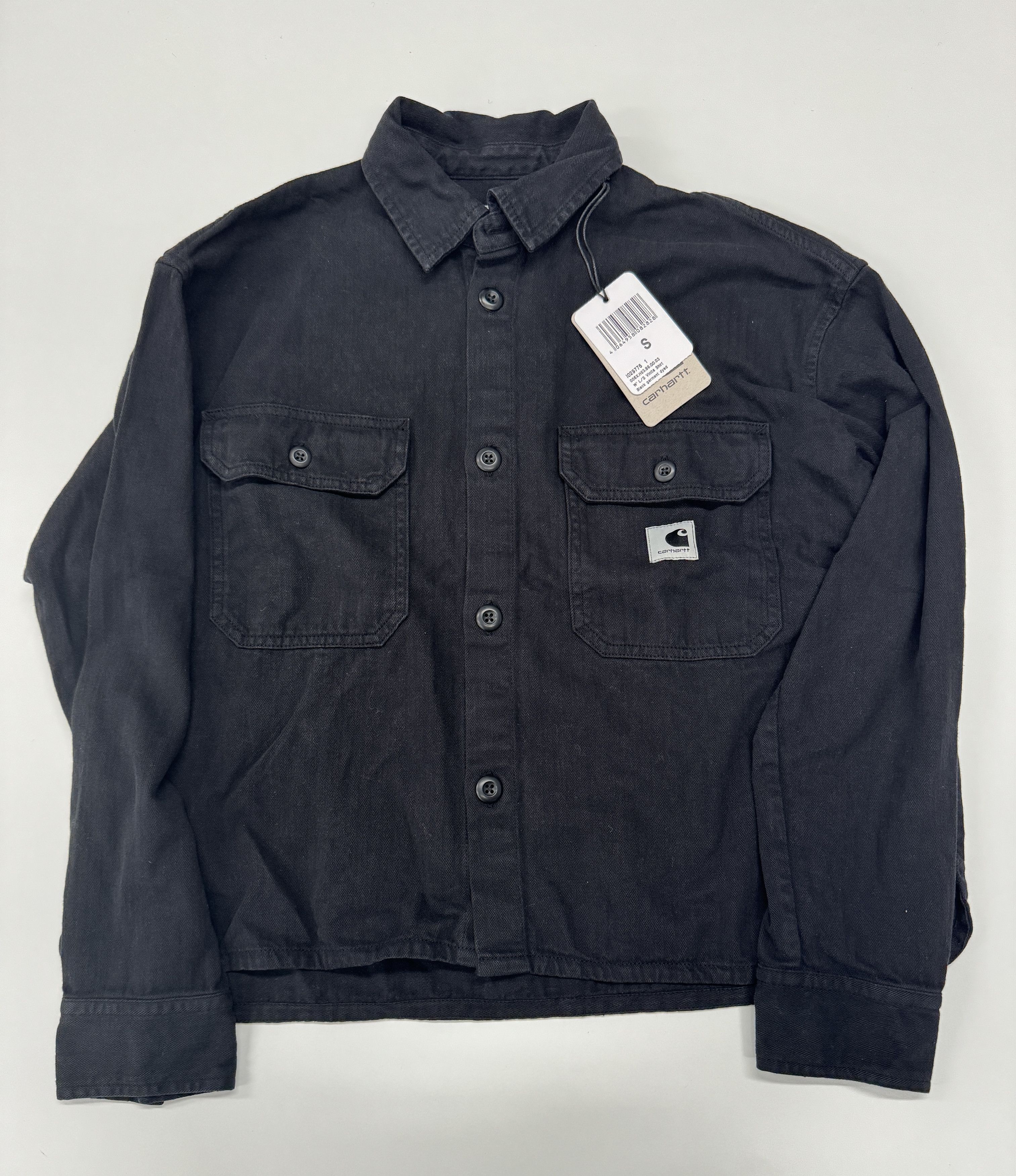 image of Carhartt Wip Vinita Shirt W L/s in Black, Women's (Size Small)