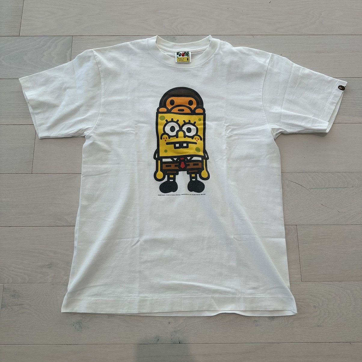 Bape BAPE x SPONGEBOB BABY MILO TEE Size US M / EU 48-50 / 2 - 1 Thumbnail