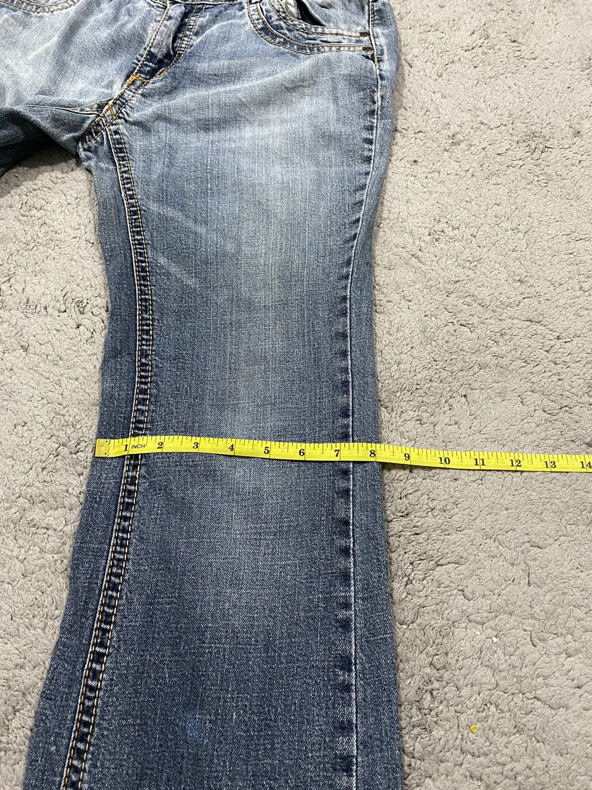 Japanese Brand Hiromichi Nakano Flared Jeans Denim Size US 30 / EU 46 - 14 Thumbnail