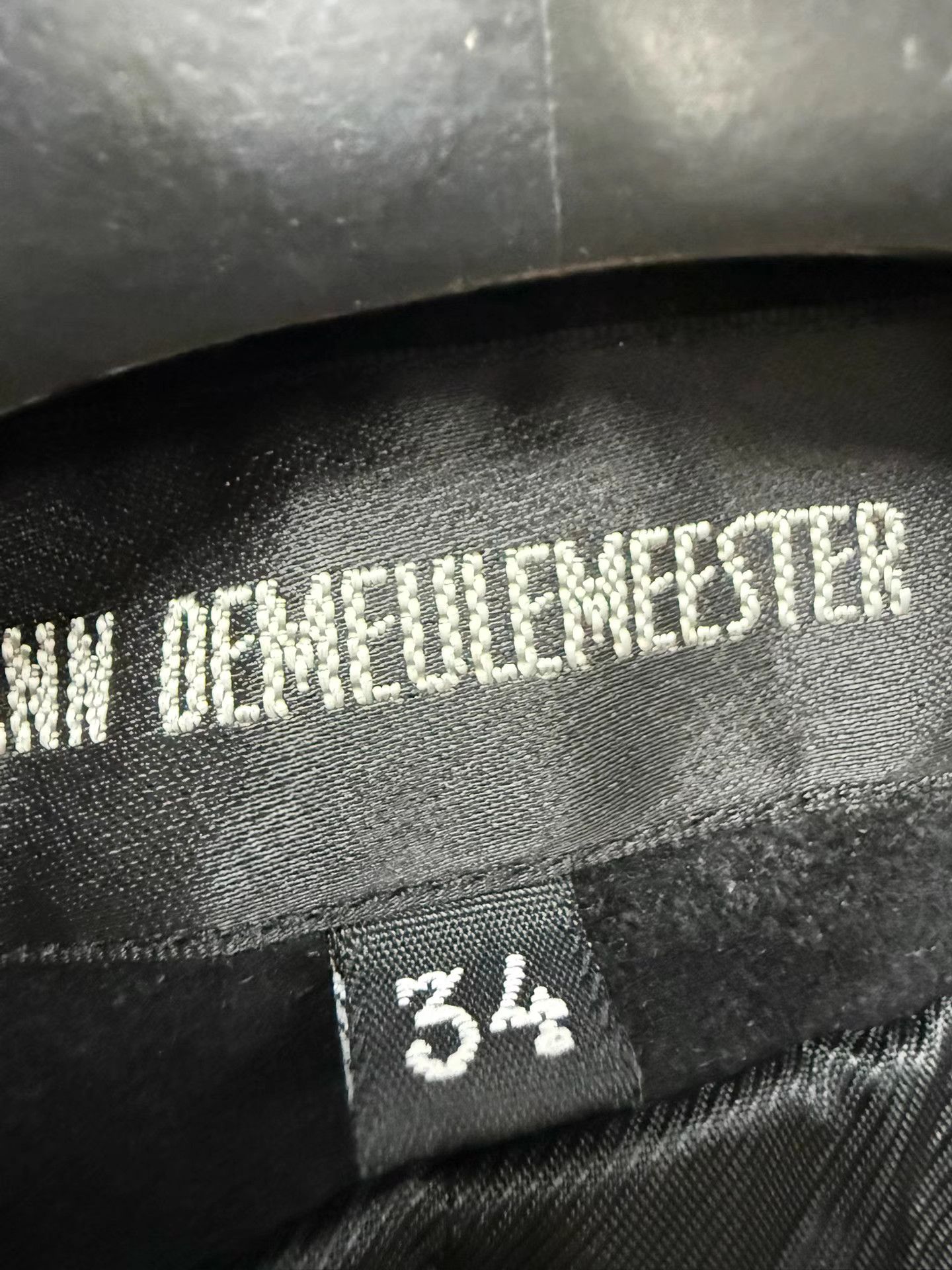 Ann Demeulemeester Ann Demeulemeester Pagoda Shoulder Sheepskin Blazer K20 Size XXS / US 00 / IT 34 - 6 Thumbnail