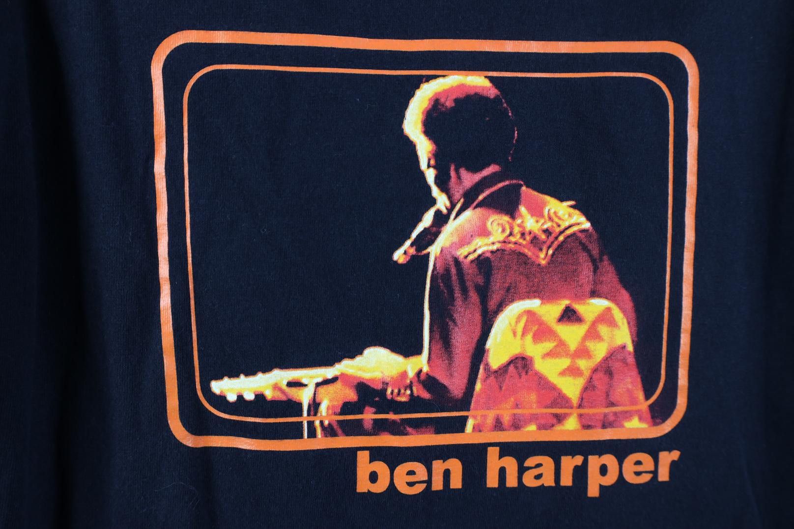 Vintage Vintage Spell Folk Reggae Ben Harper Band Tour T-Shirt Black Size US M / EU 48-50 / 2 - 4 Thumbnail