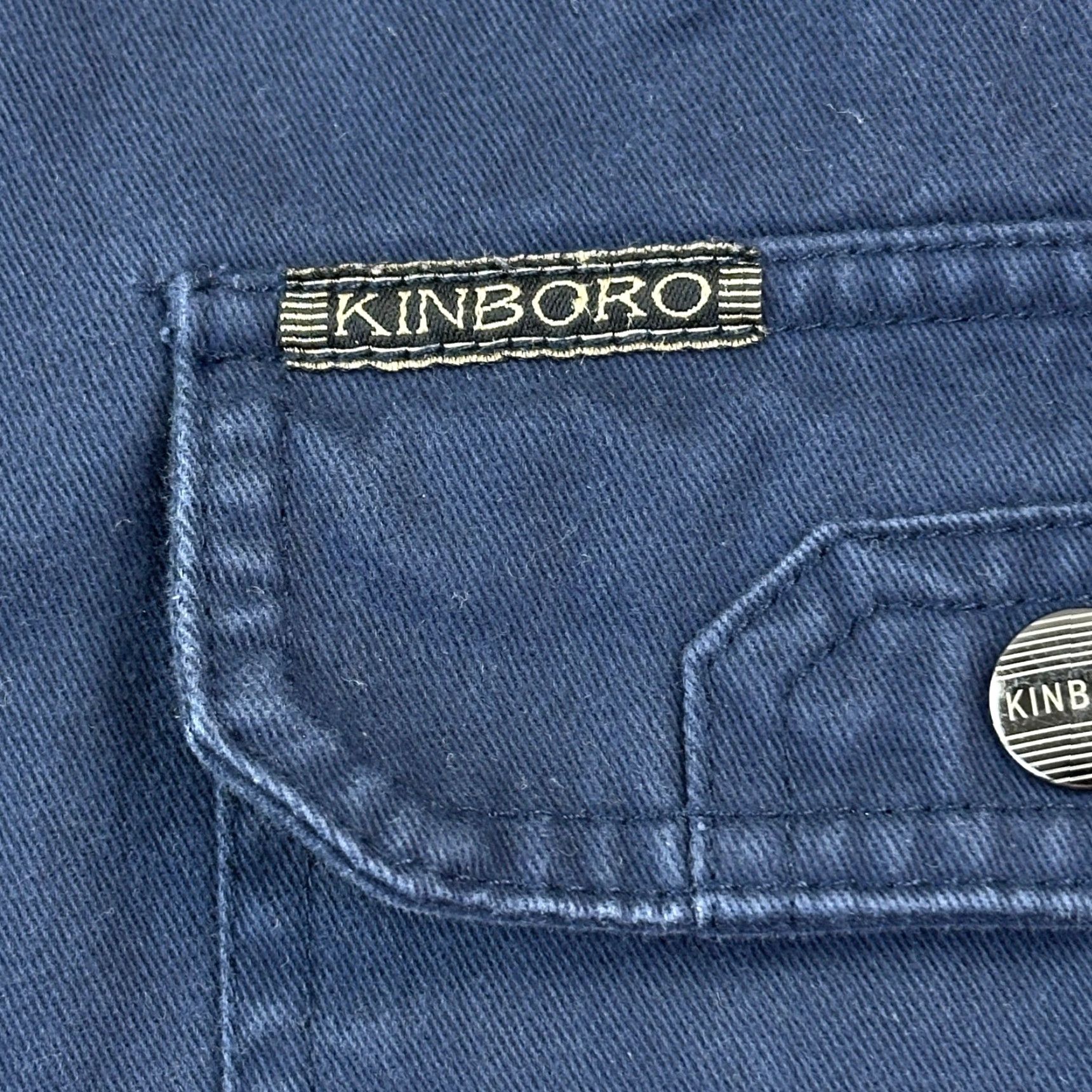 Vintage VINTAGE Kinboro Jeans Western Shirt Mens Large Heavyweight Snap Shacket Cowboy Shirt Size US L / EU 52-54 / 3 - 6 Thumbnail