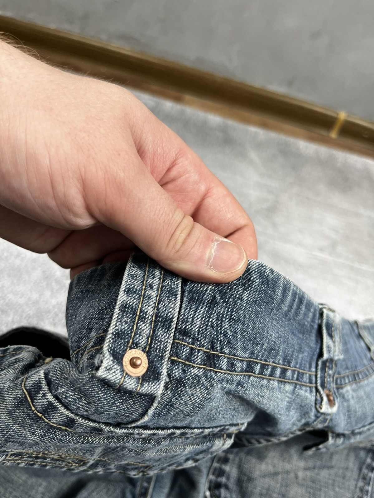 Other × Vintage Dolce Gabbana style denim pants vintage Size US 33 - 11 Thumbnail