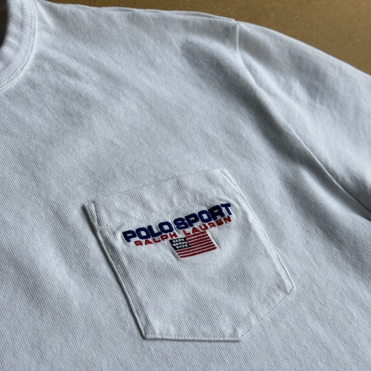 Ralph Lauren Polo Sport Ralph Lauren USA Pocket Tee Size US M / EU 48-50 / 2 - 5 Thumbnail
